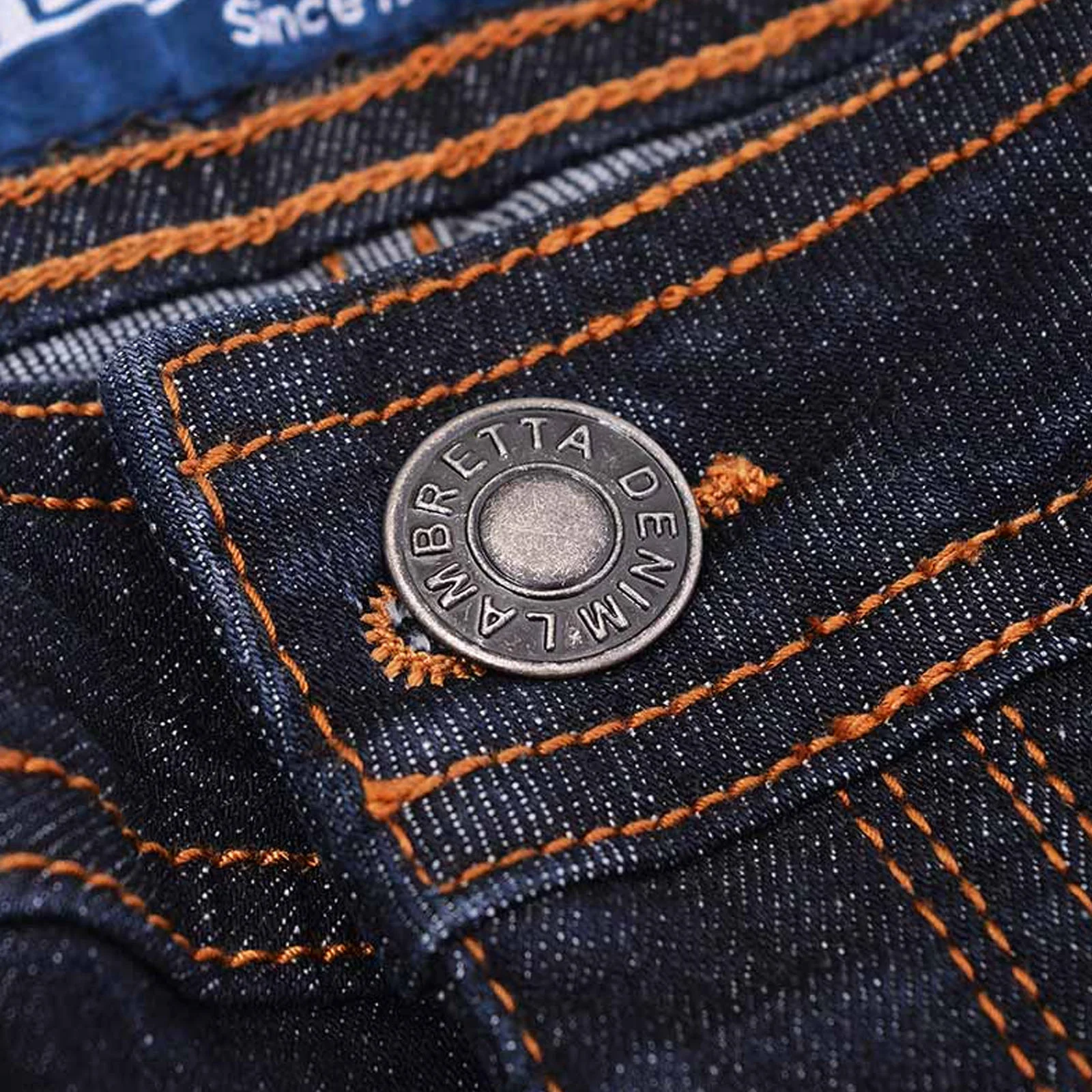 Lambretta Mens Stafford Slim Fit Skinny Denim Jeans - Image 23