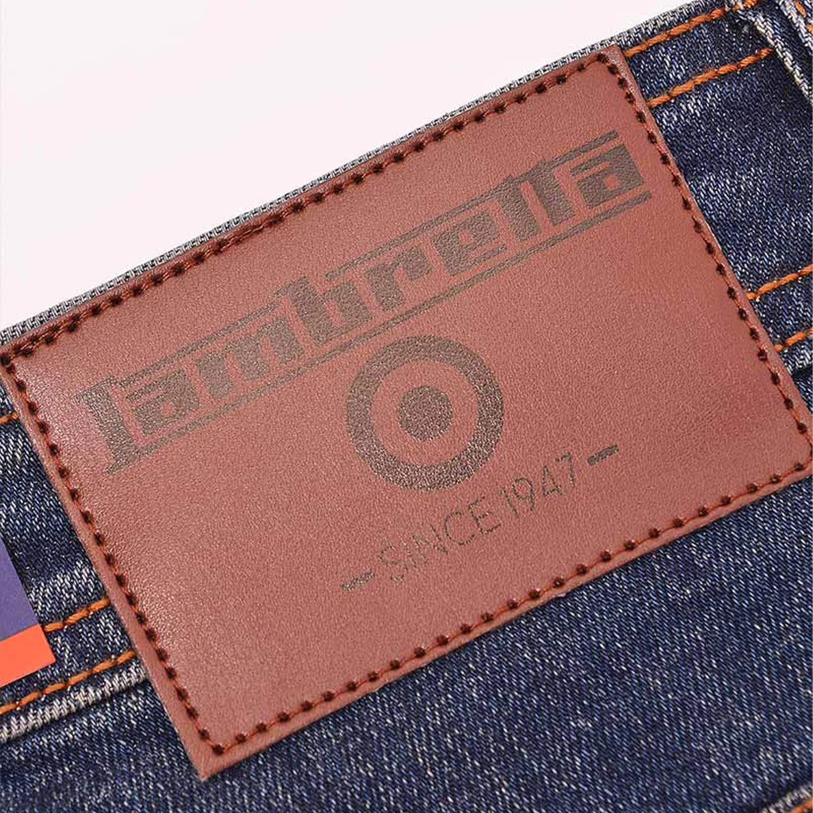 Lambretta Mens Stafford Slim Fit Skinny Denim Jeans - Image 36