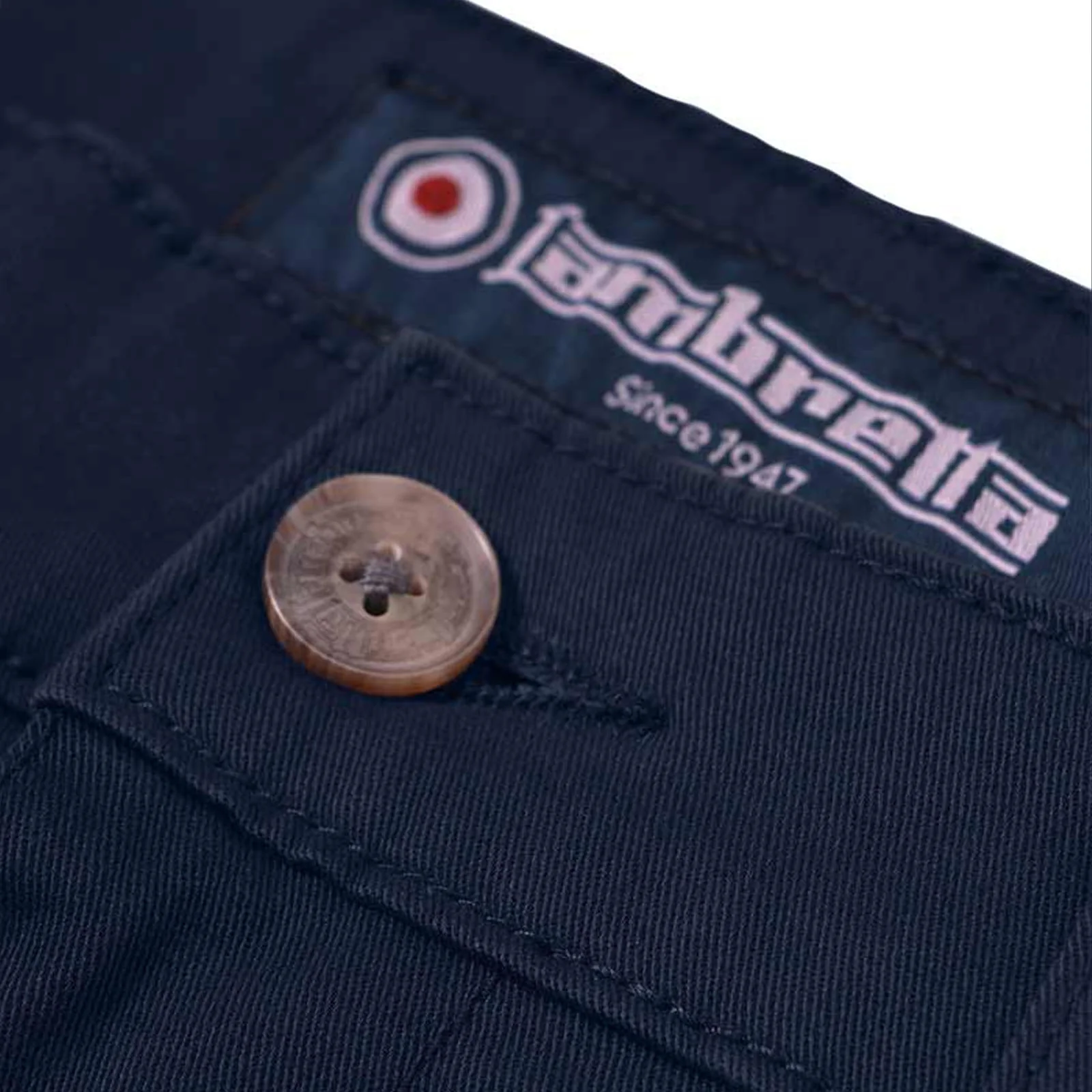 Lambretta Mens Straight Leg Twill Stretch Chinos - Image 17