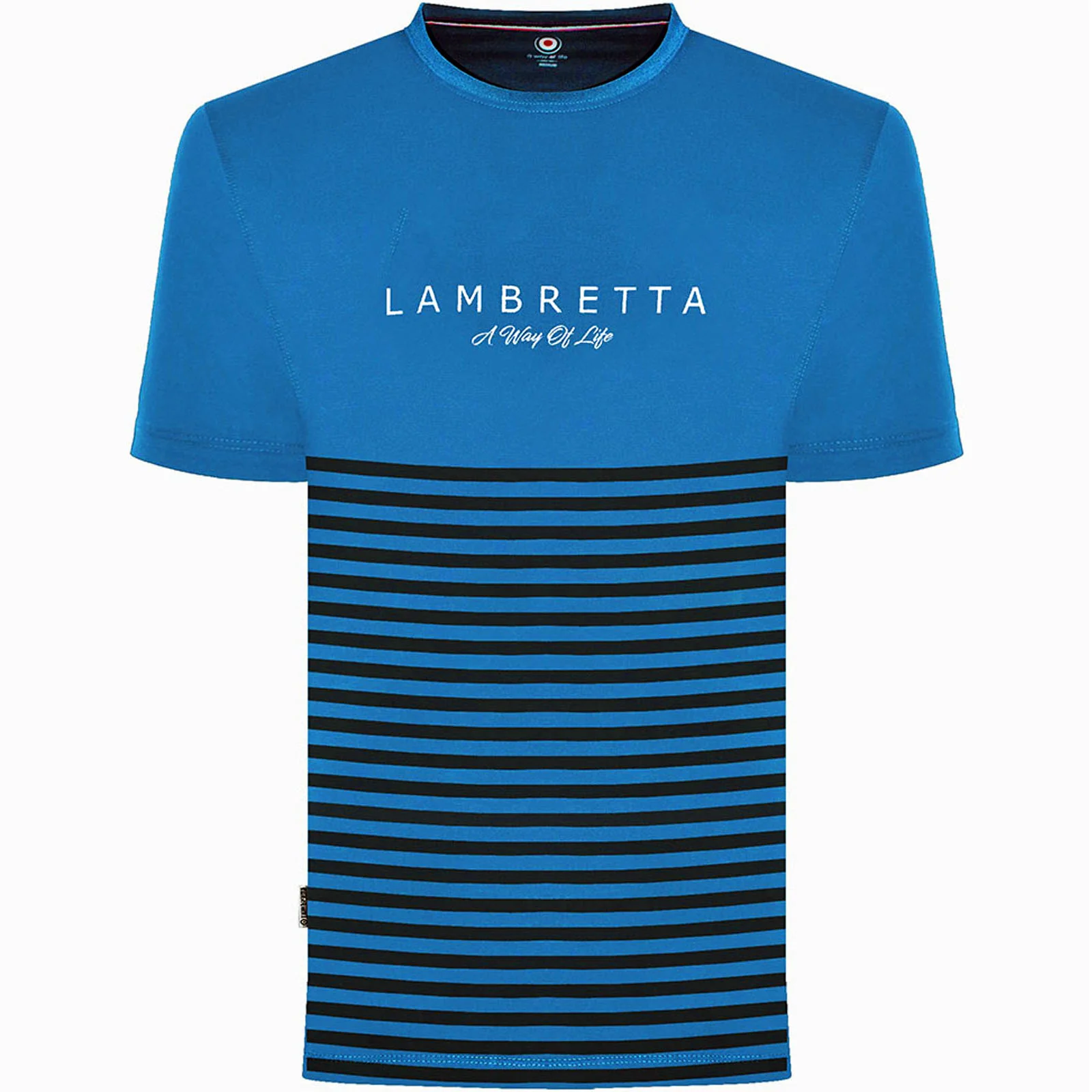 Lambretta Mens Striped T-Shirt - Image 2