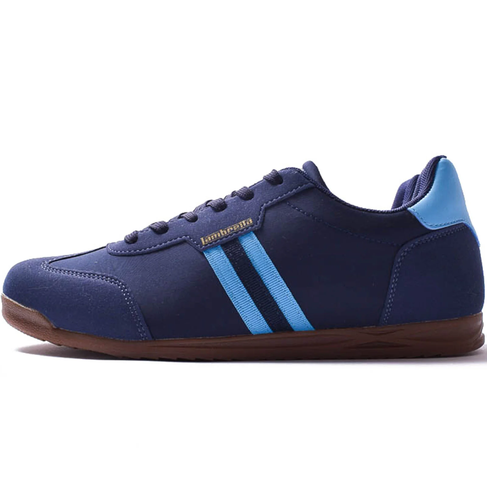 Lambretta Mens Tackle Retro Trainers Shoes - Image 33