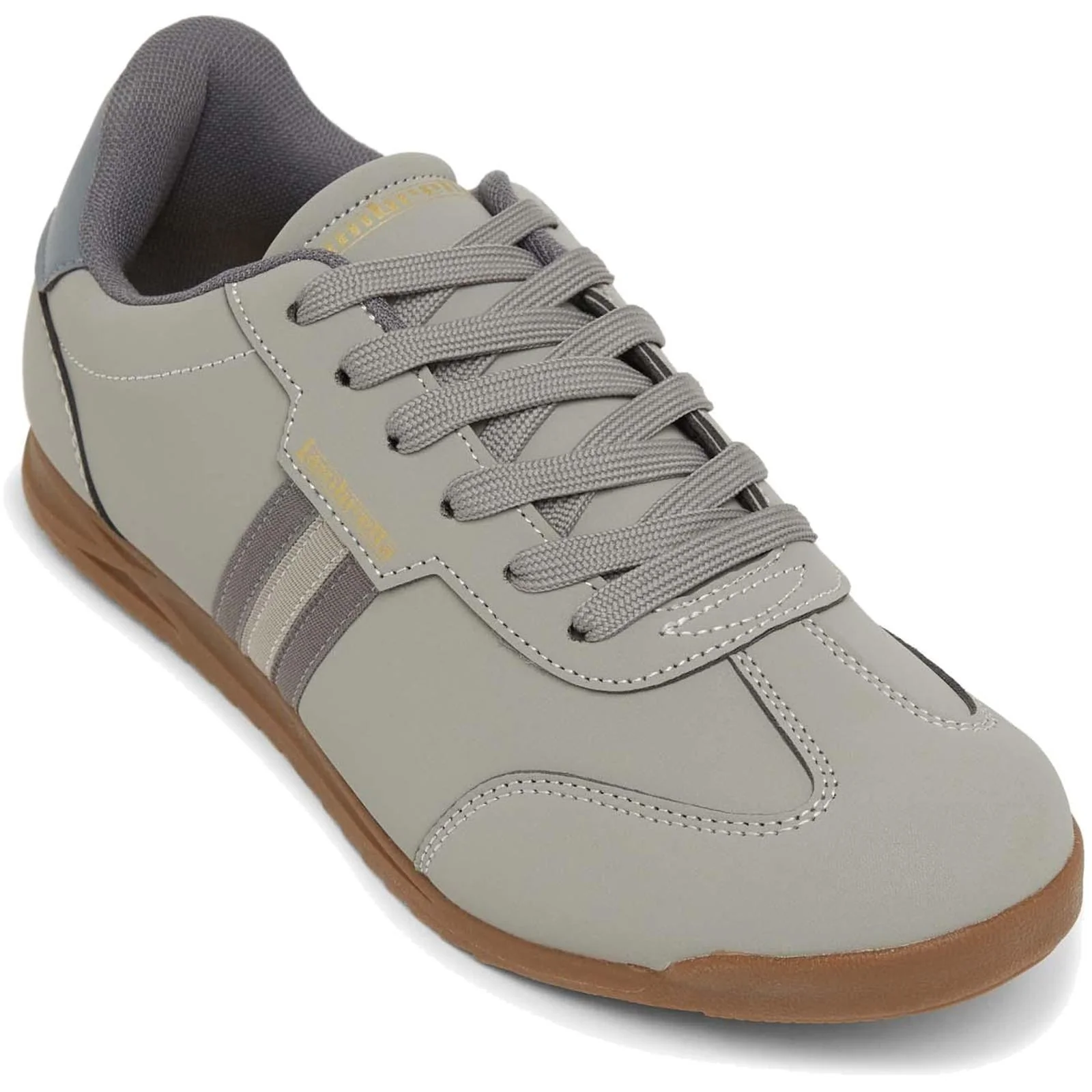 Lambretta Mens Tackle Retro Trainers Shoes - Image 38
