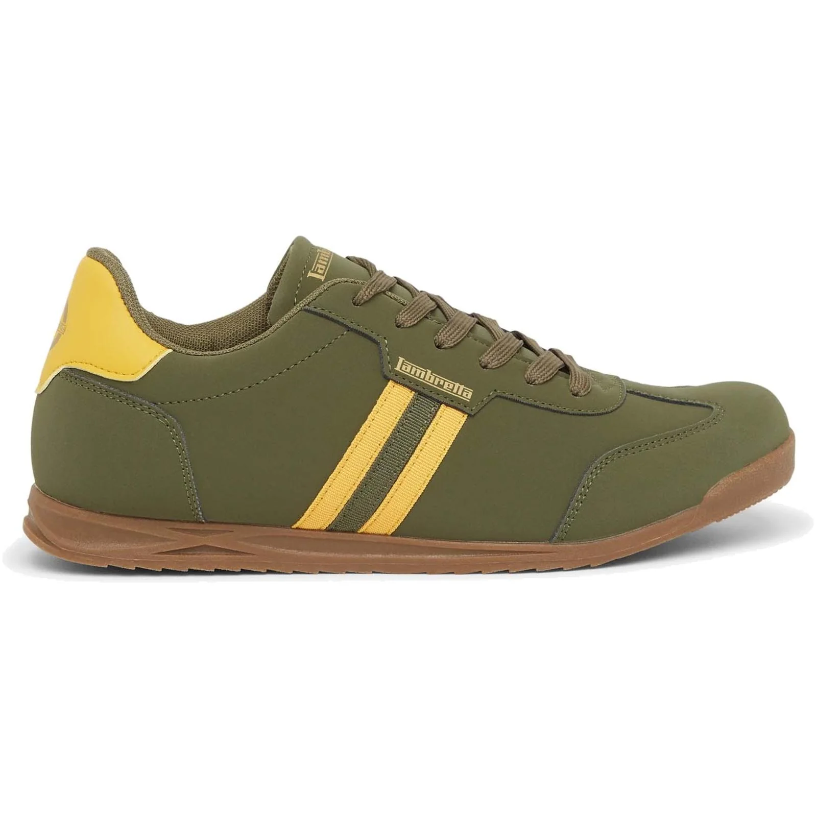 Lambretta Mens Tackle Retro Trainers Shoes - Image 68