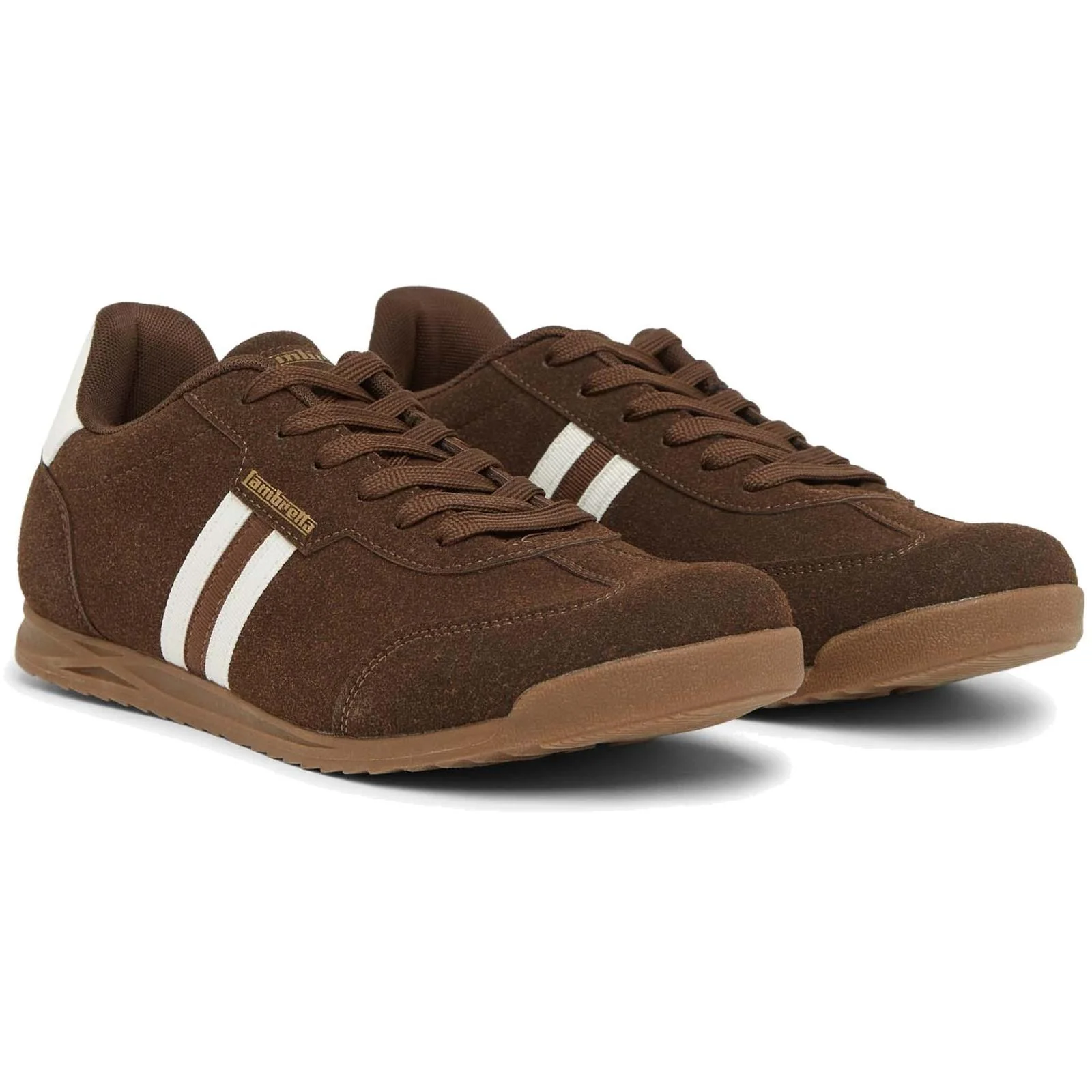 Lambretta Mens Tackle Retro Trainers Shoes - Image 7