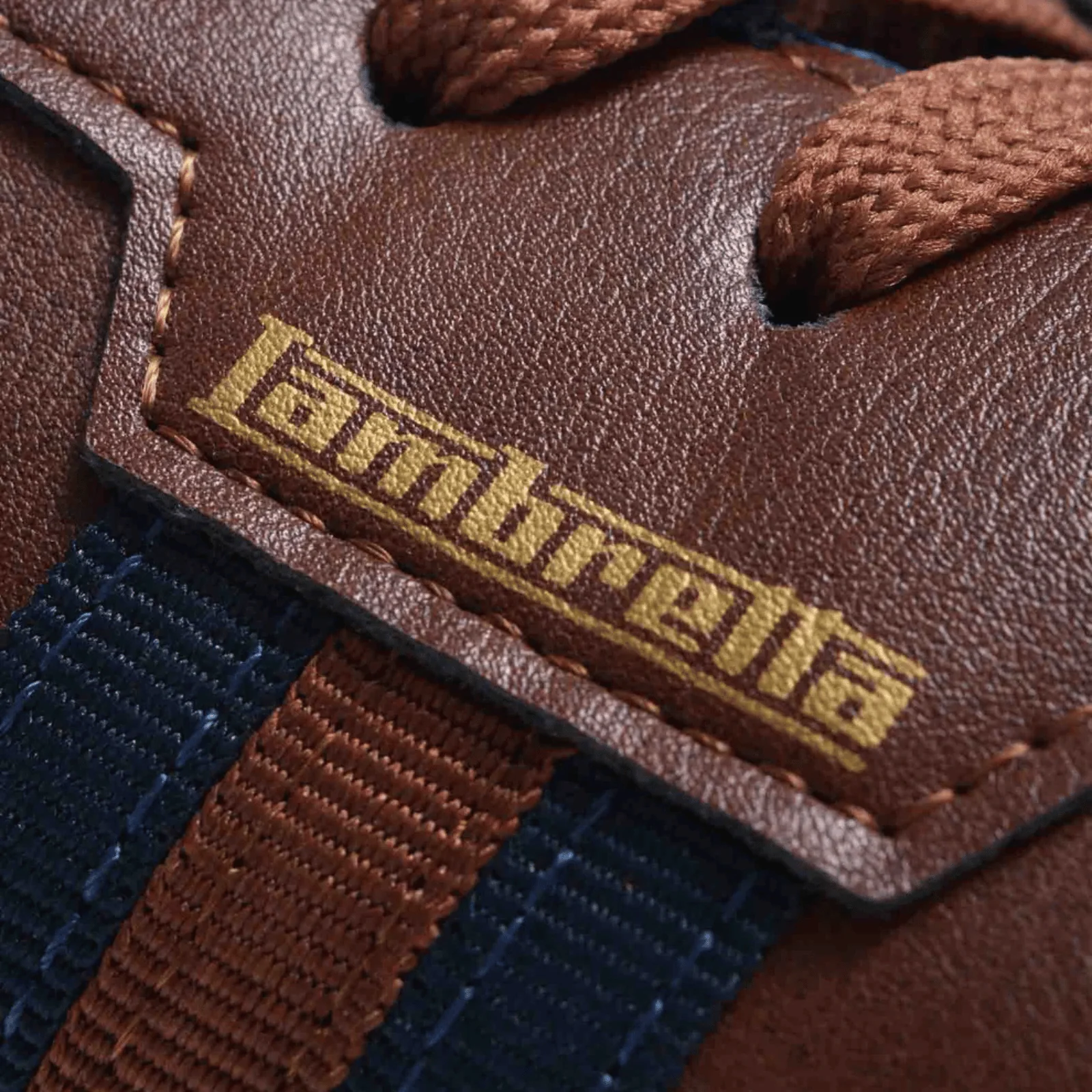 Lambretta Mens Tackle Retro Trainers Shoes - Image 87
