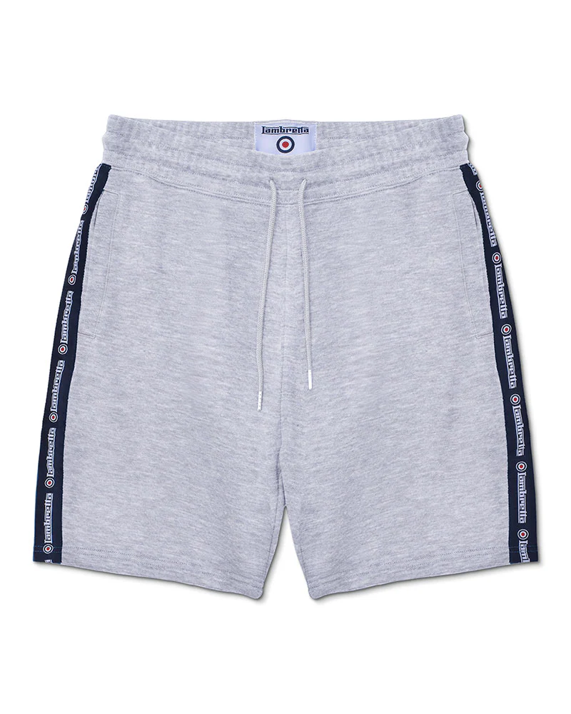 Lambretta Mens Taped Fleece Sweatshorts - Image 3
