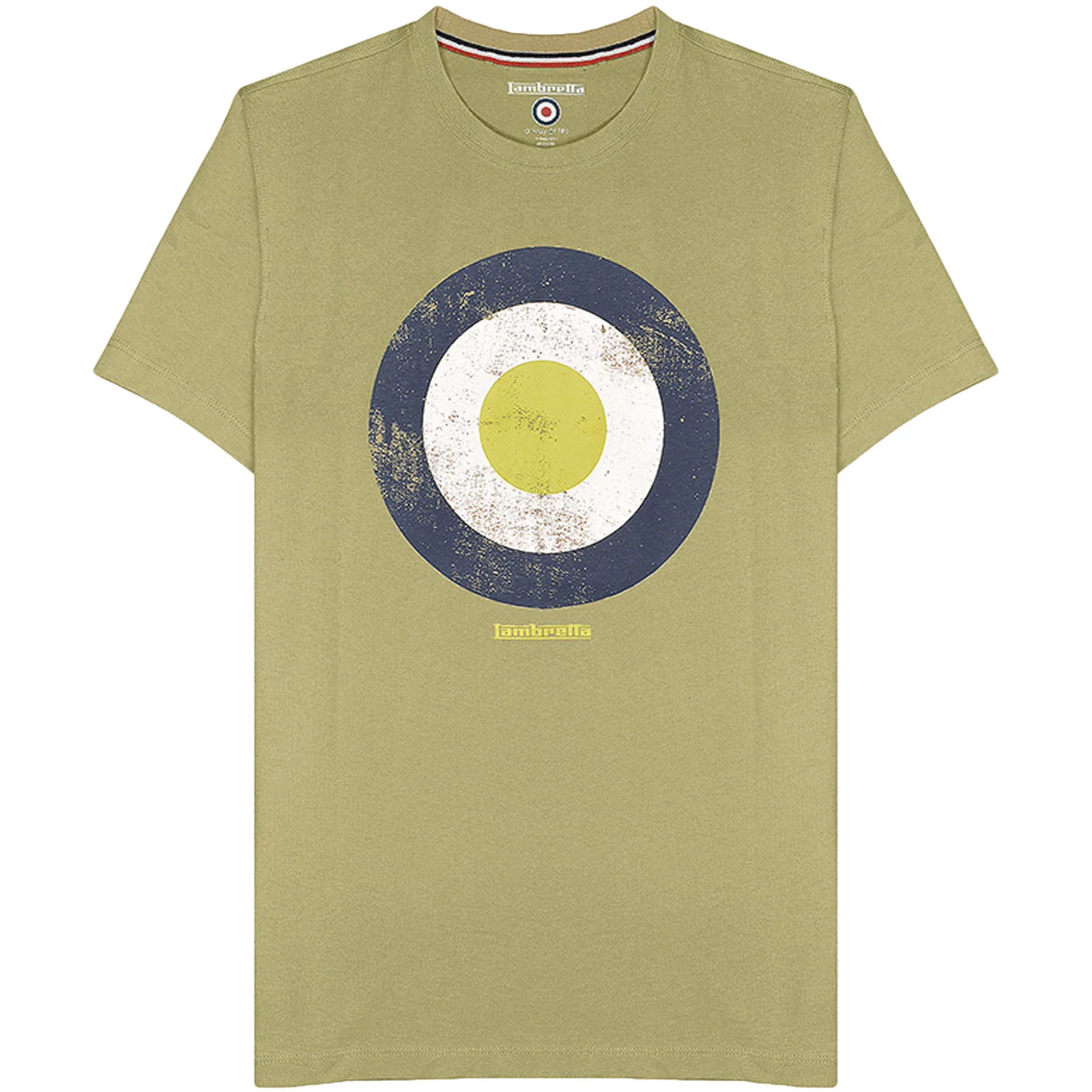 Lambretta Mens Target Graphic T-Shirt - Image 3
