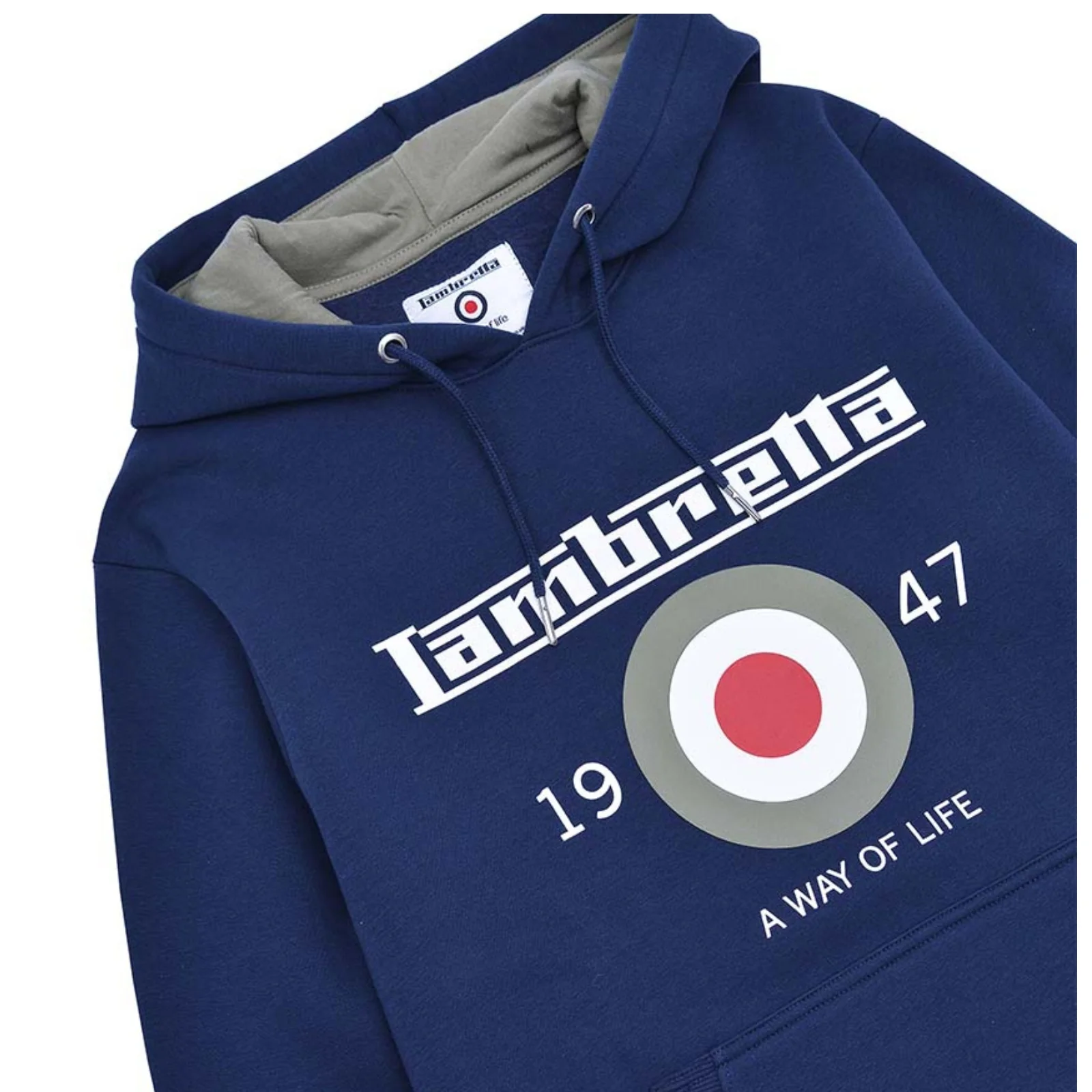 Lambretta Mens Target Pullover Hoodie - Image 14