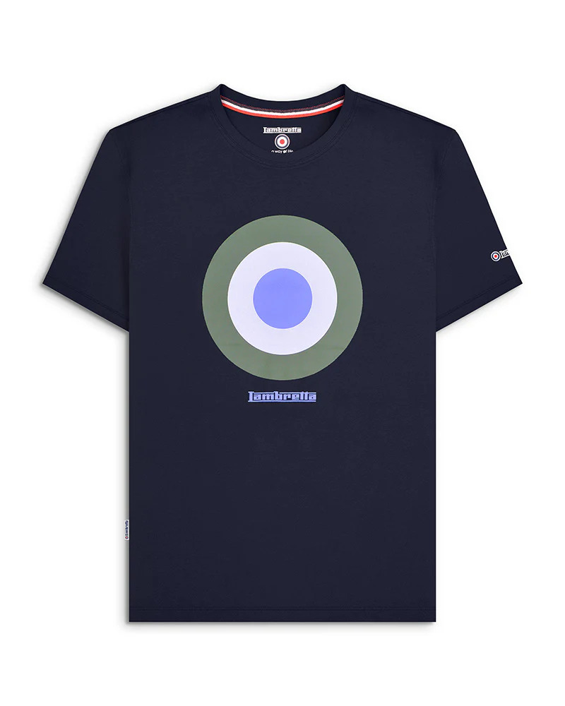 Lambretta Mens Target Short Sleeve T-Shirt - Image 4