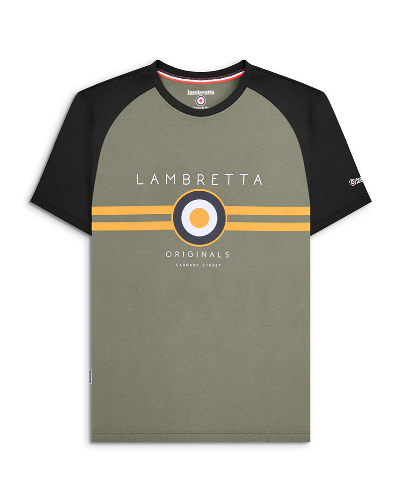 Lambretta Mens Target T-Shirt - Image 2