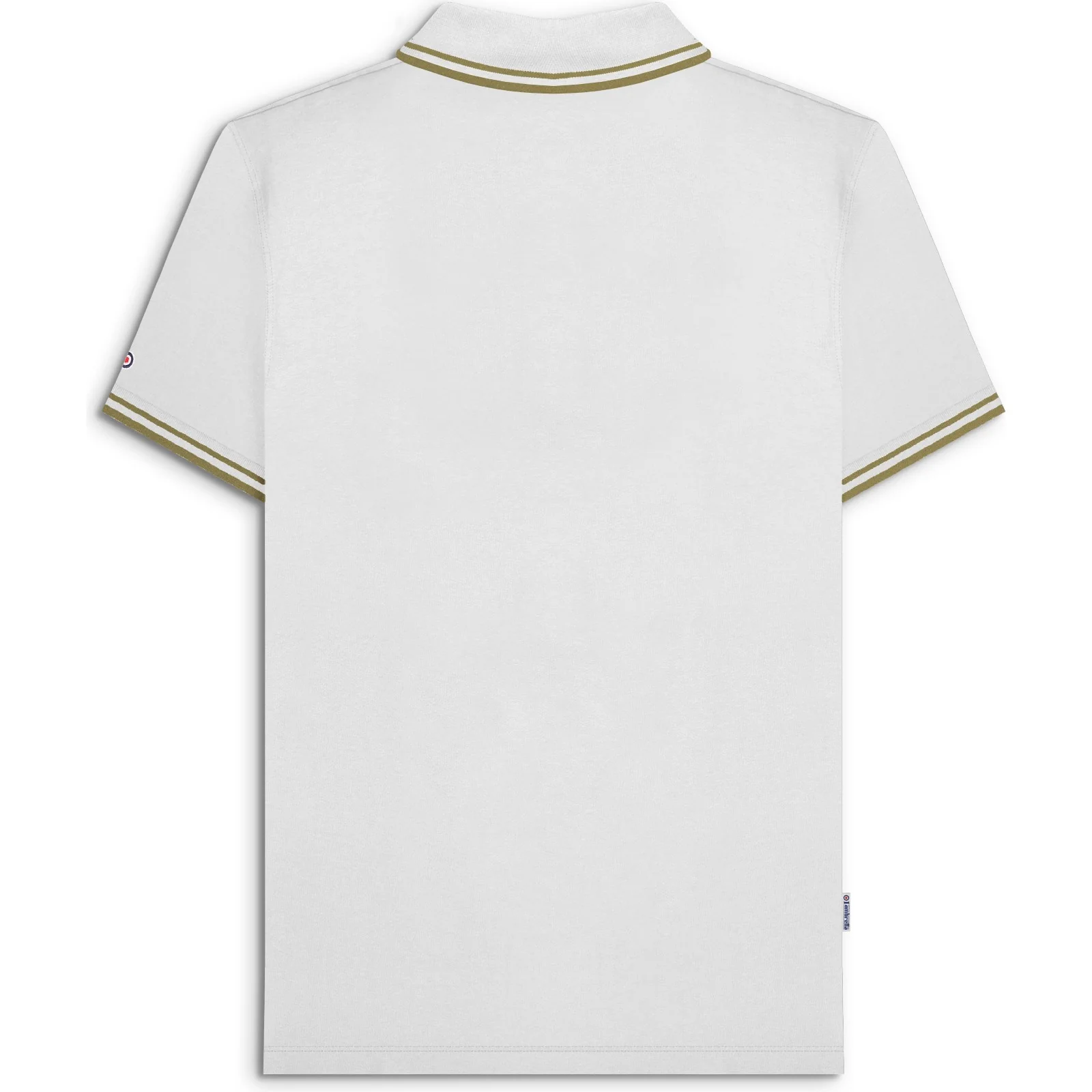 Lambretta Mens Twin Tipped Cotton Polo Shirt - Image 40