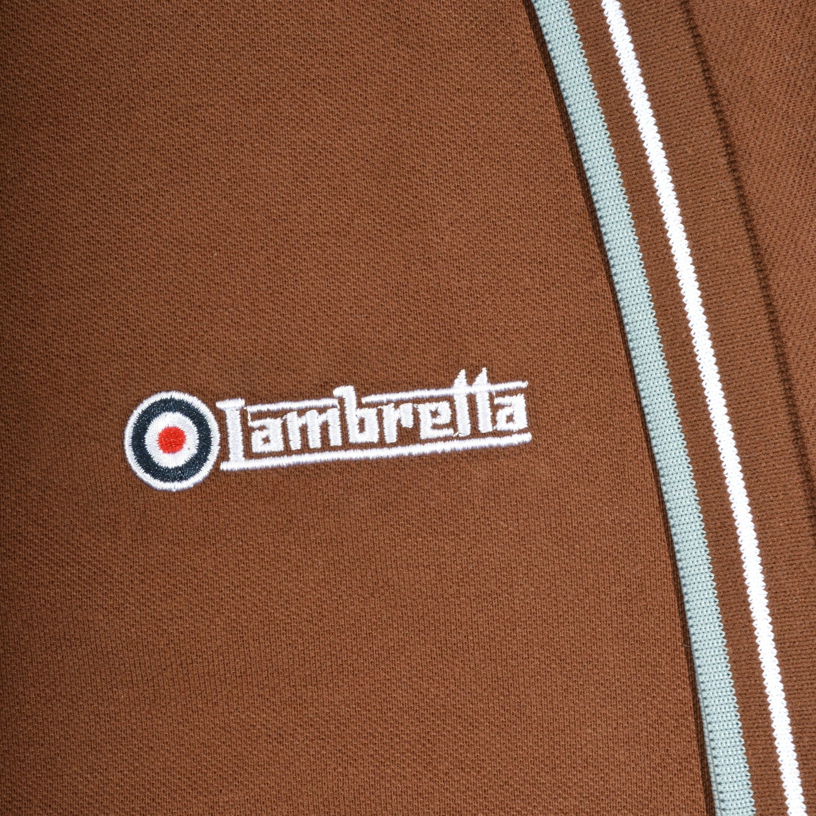 Lambretta Mens Twin Tipped Cotton Polo Shirt - Image 83