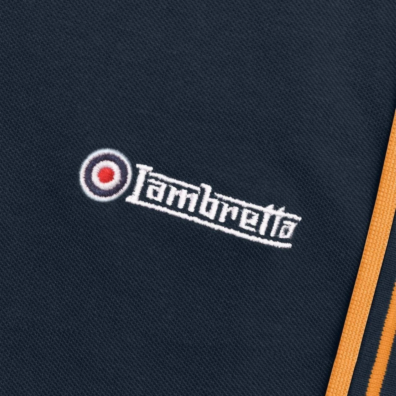 Lambretta Mens Twin Tipped Retro Polo Shirt - Image 76