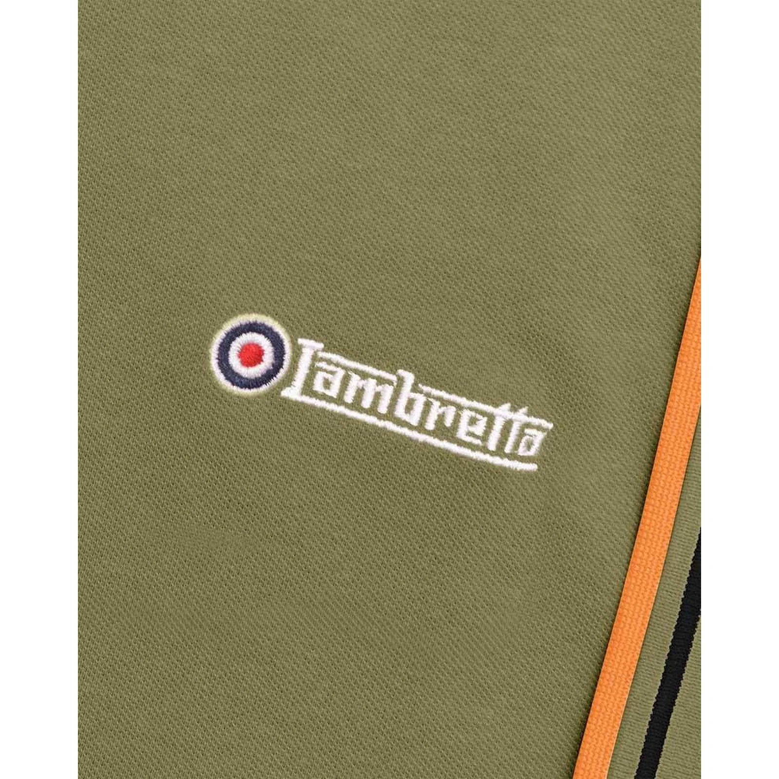 Lambretta Mens Twin Tipped Retro Polo Shirt - Image 84