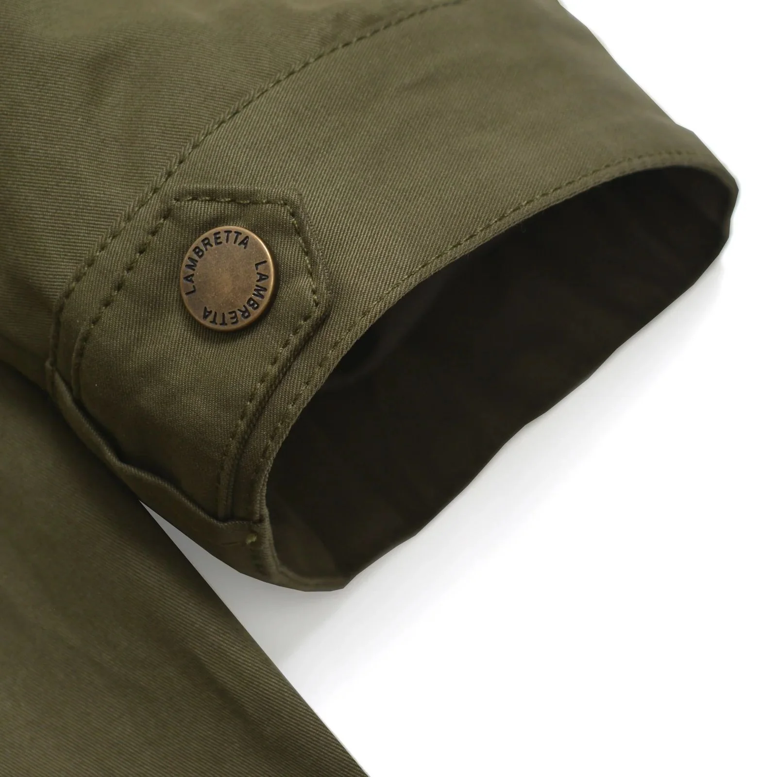 Lambretta Mens Water Resistant Parka Jacket - Image 18