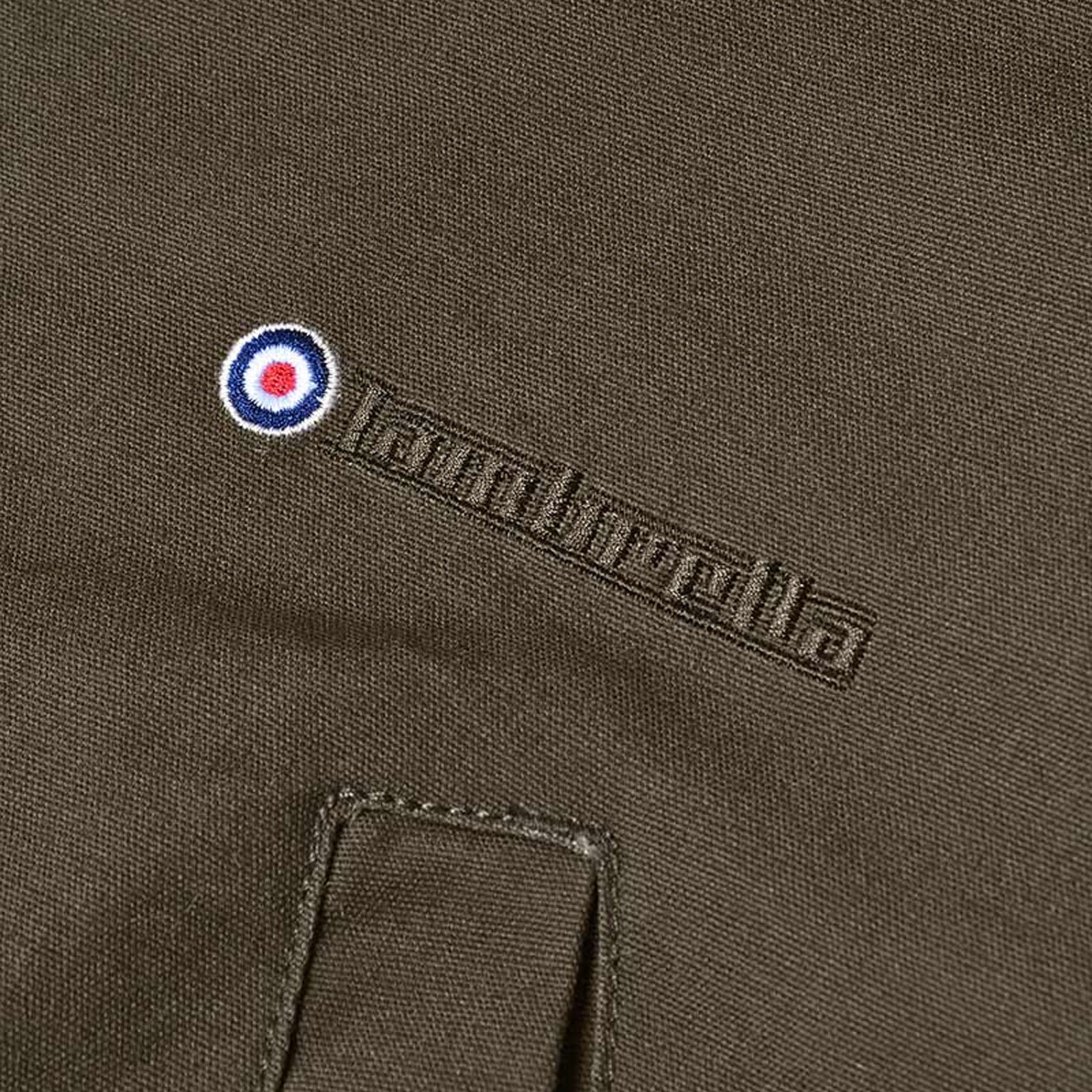 Lambretta Sherpa Lined Faux Fur Hooded Parka Jacket - Khaki - Image 5