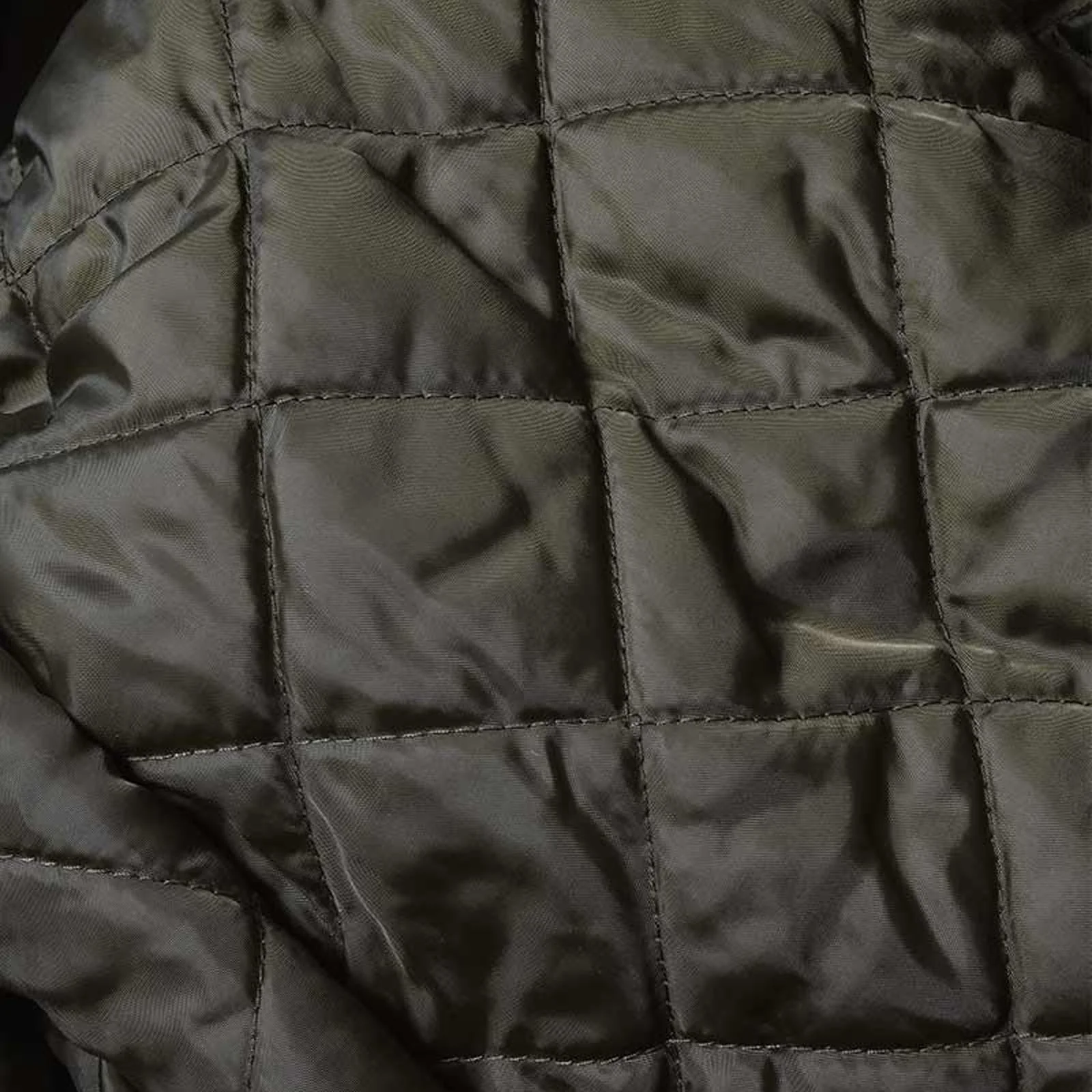 Lambretta Sherpa Lined Faux Fur Hooded Parka Jacket - Khaki - Image 8