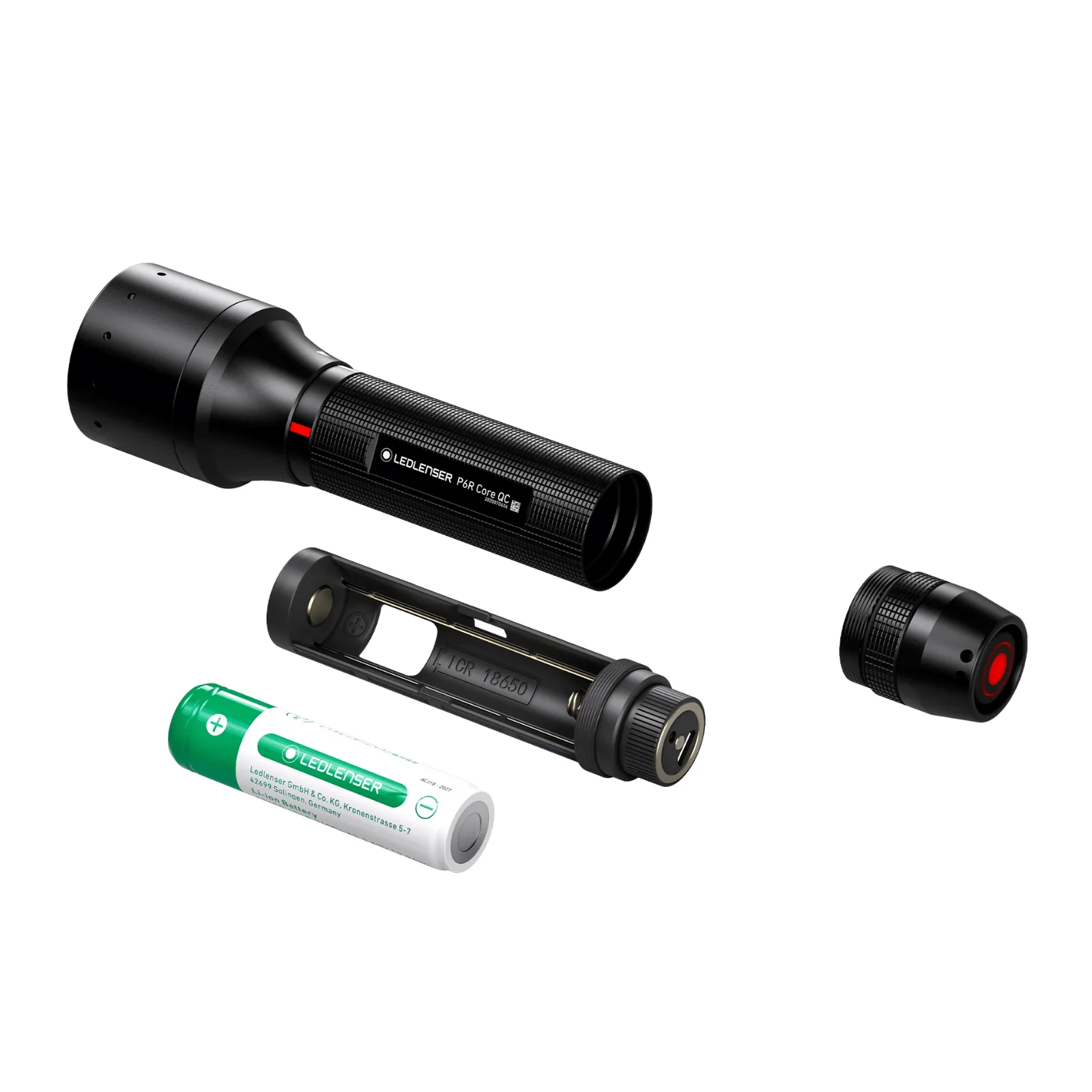 LedLenser P6R Core Rechargeable Torch (900lm) - Black - OS - Image 3