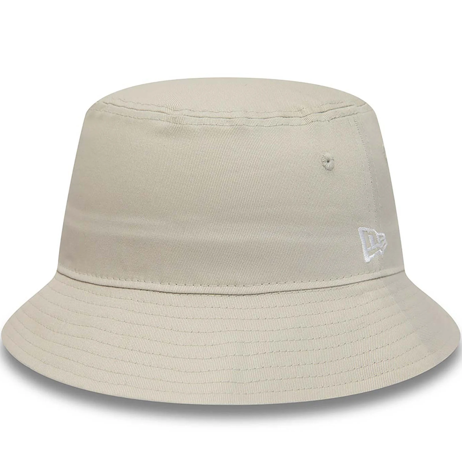 New Era Adults Essentials Tapered Bucket Hat - Cream