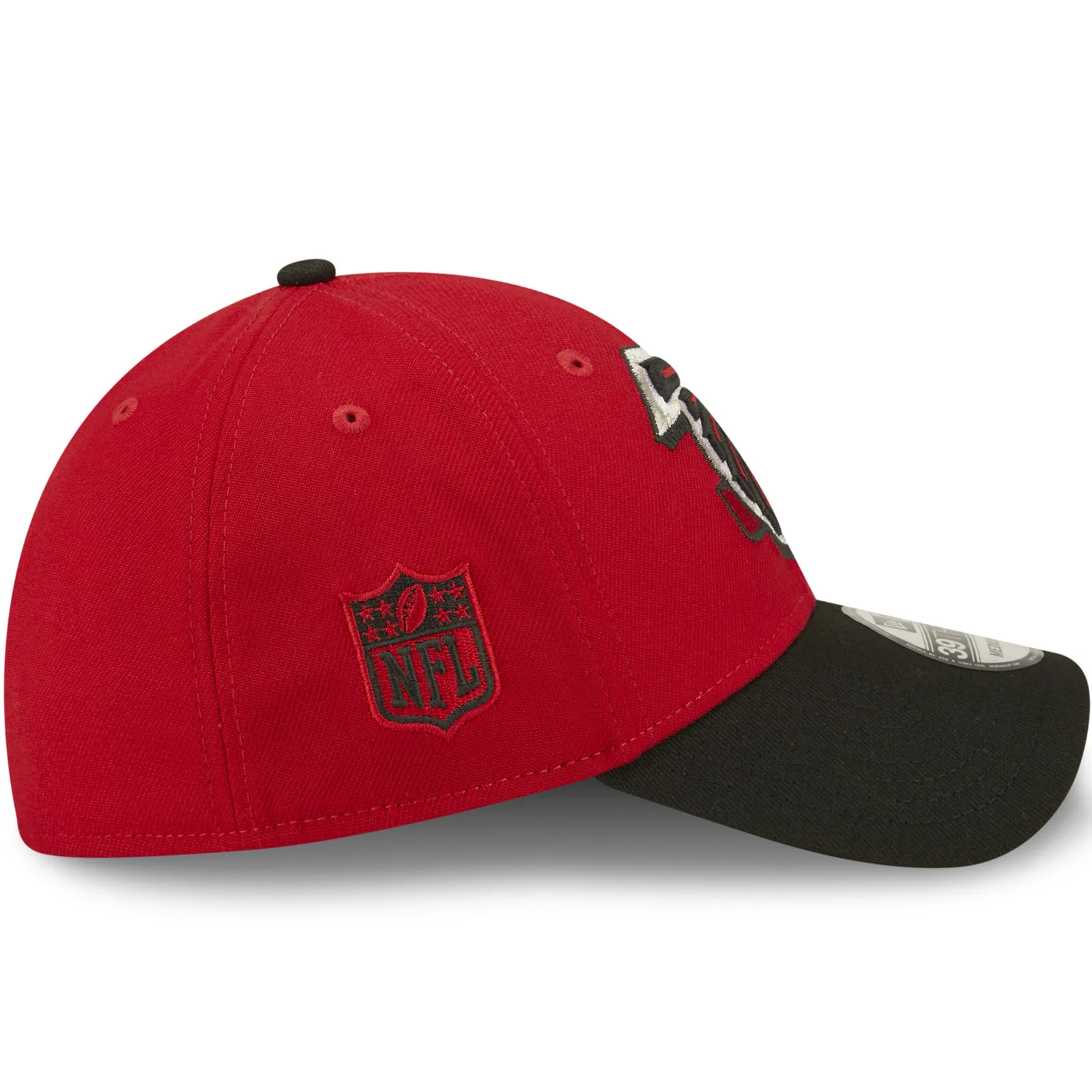 New Era Atlanta Falcons NFL 2022 Sideline 39THIRTY Baseball Cap - Red - Image 6