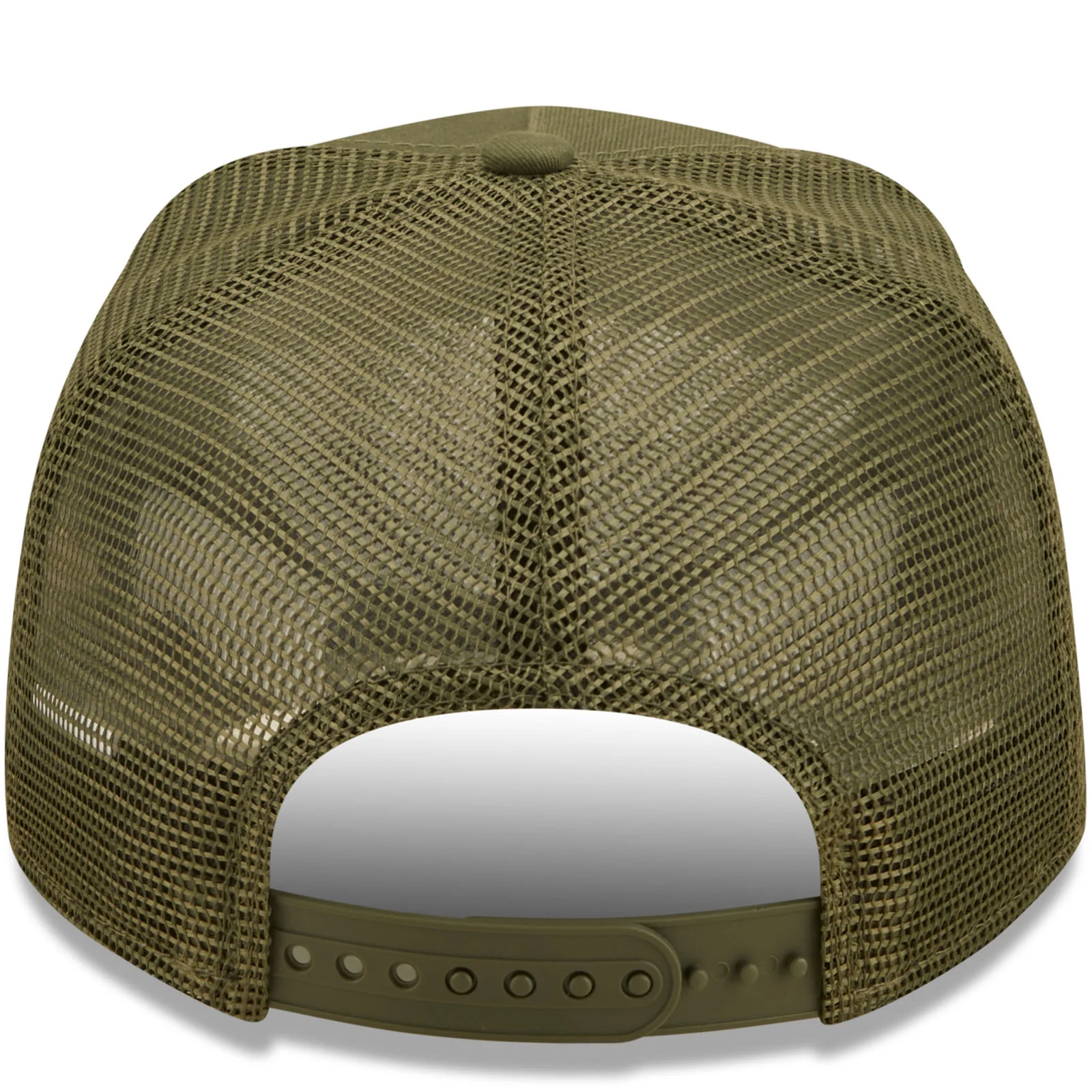 New Era California State Patch A-Frame Snapback Trucker Cap - Green - Image 2