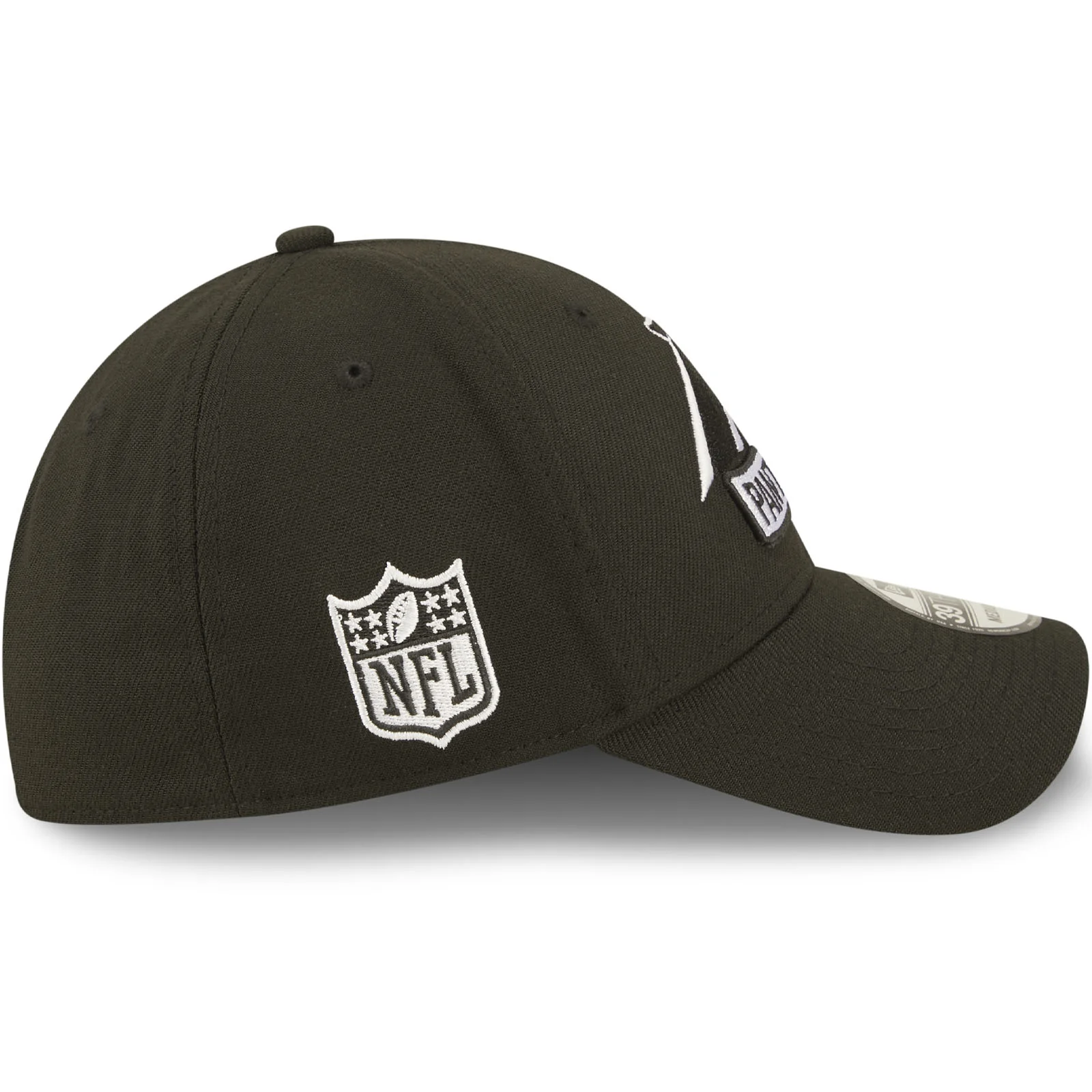New Era Carolina Panthers NFL 39THIRTY Sideline 2022 Baseball Cap - Black - Image 6