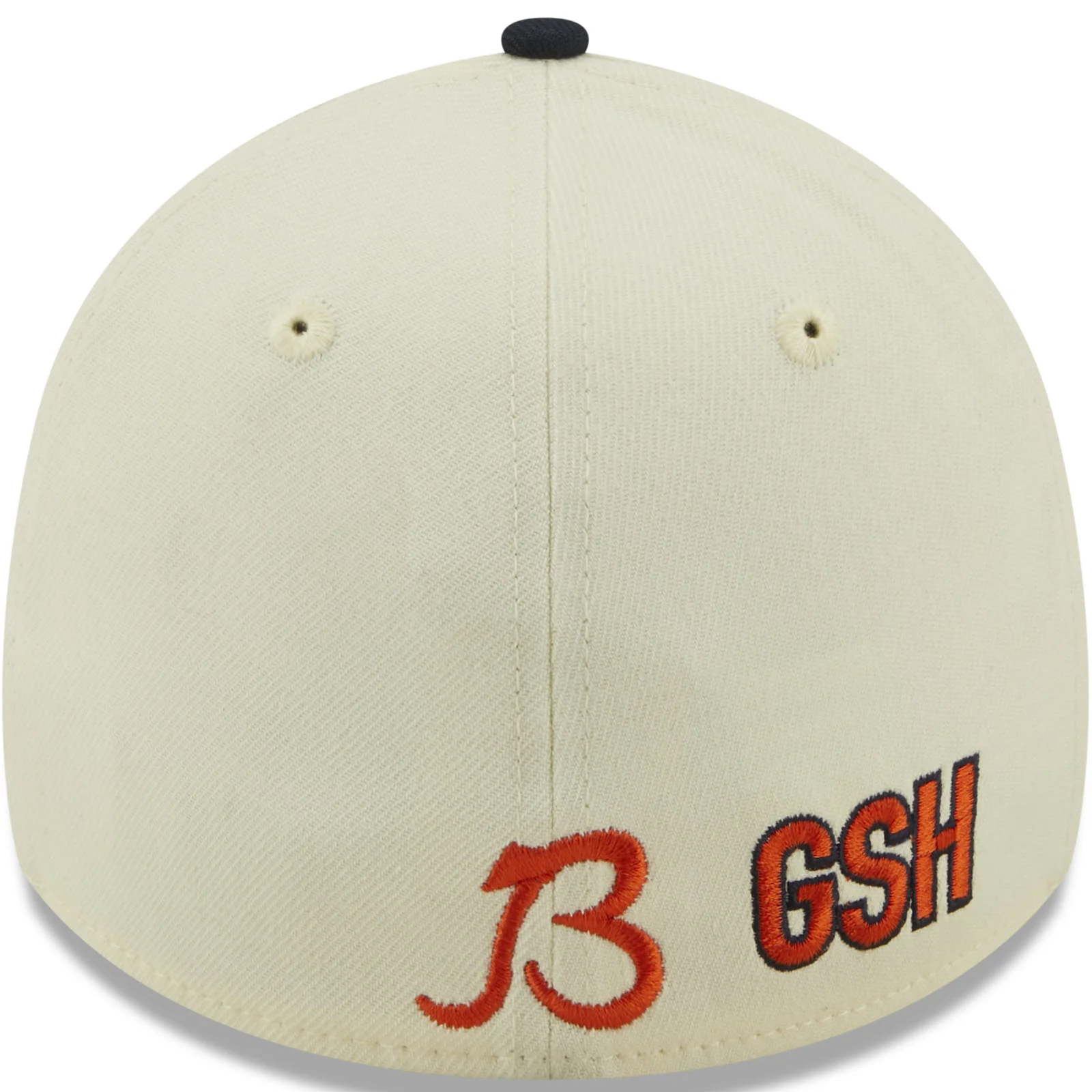 New Era Chicago Bears NFL 2022 Sideline 39THIRTY Baseball Cap - Cream - Image 2