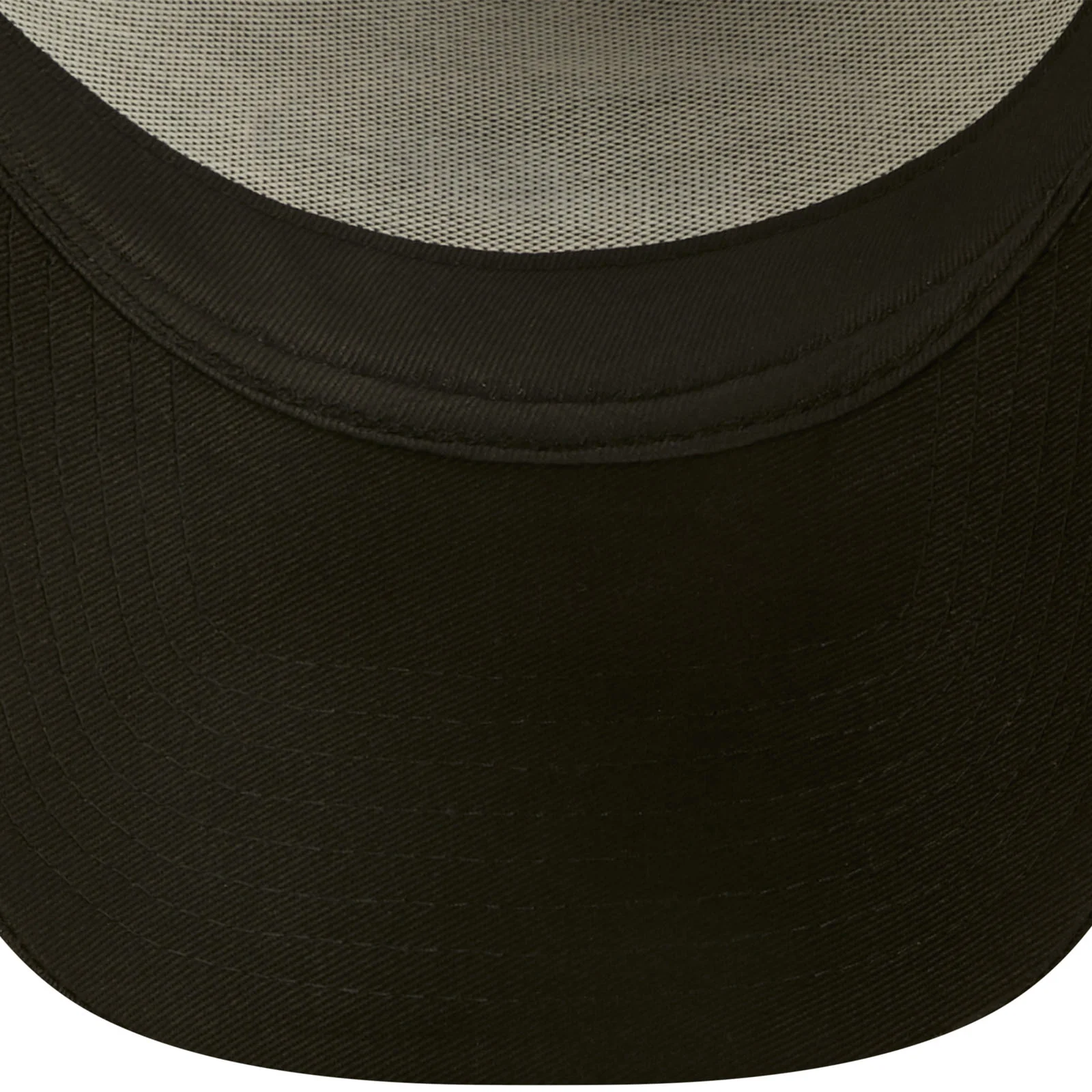 New Era Chicago Bulls Logo Overlay A-Frame Snapback Trucker Cap - Black - Image 5
