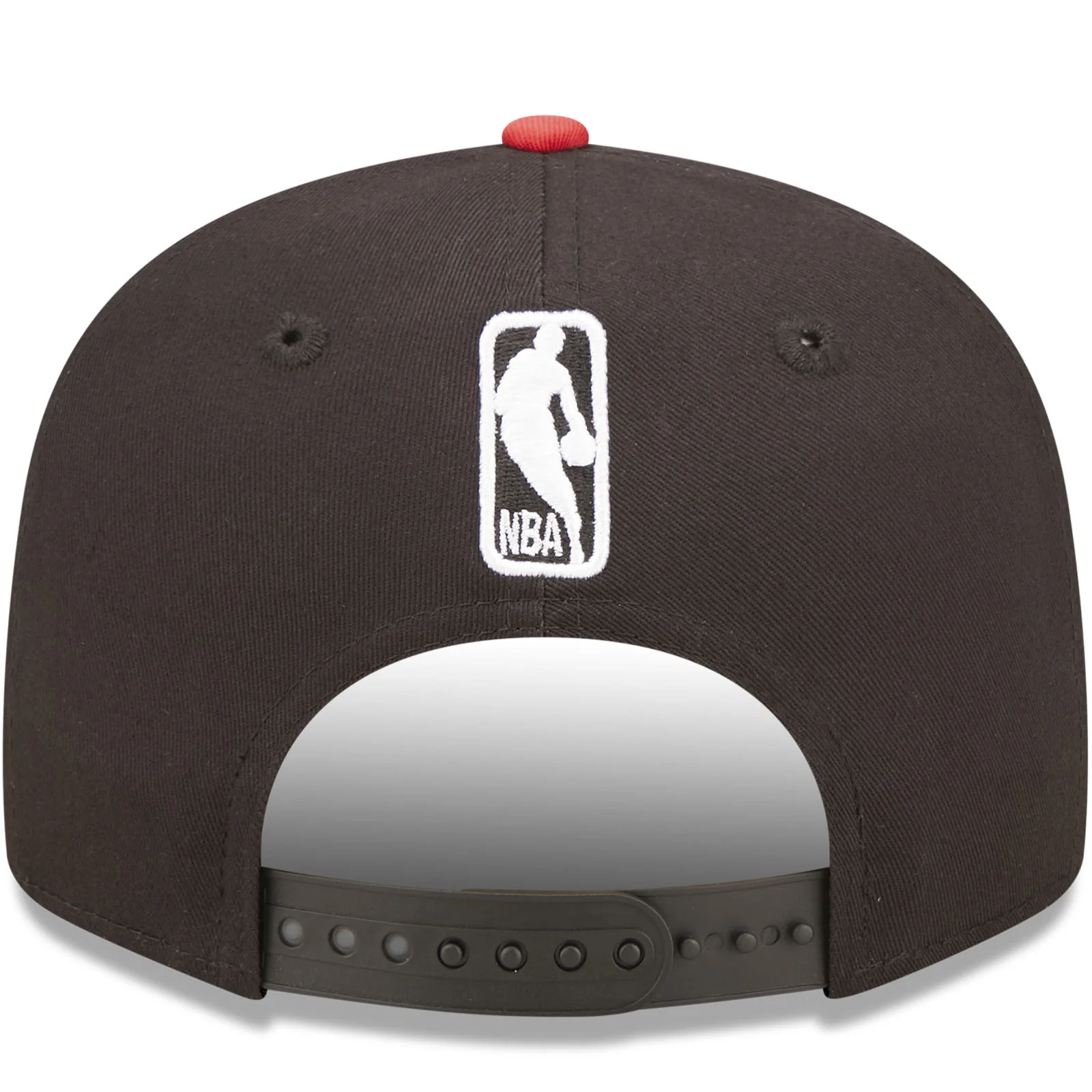 New Era Chicago Bulls Team Patch Snapback 9FIFTY Cap  - Black - Image 2