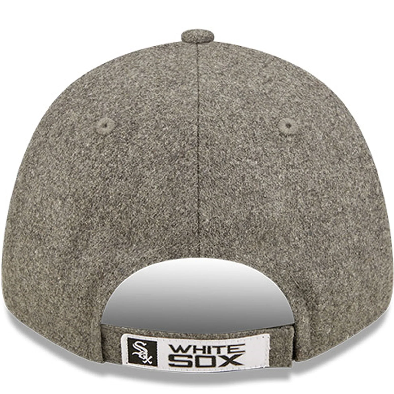 New Era Chicago White Sox 9FORTY Melton Wool Baseball Cap  - Grey - Image 2