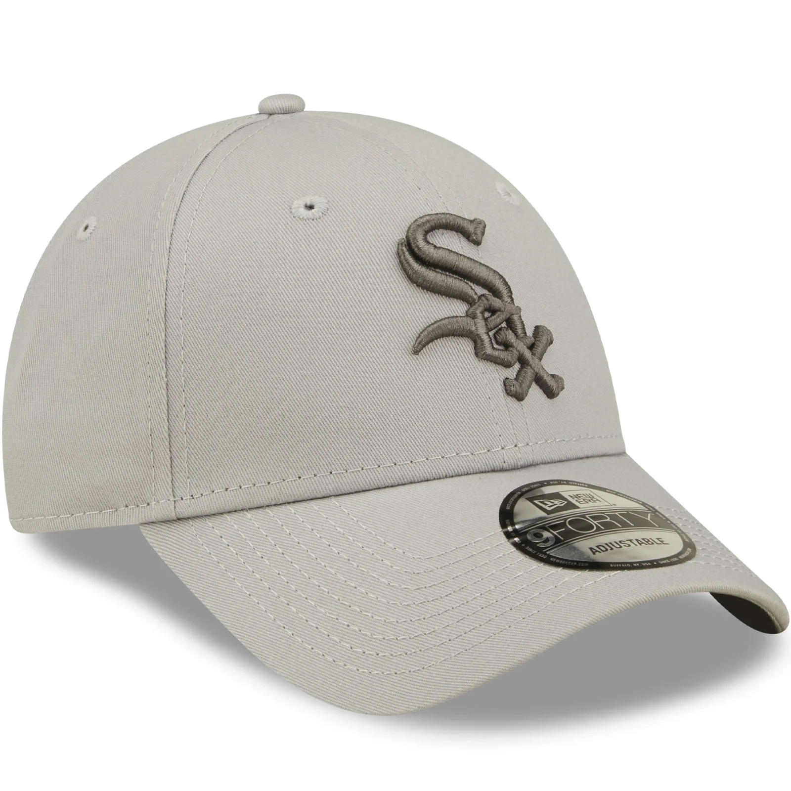New Era Chicago White Sox League Essentials 9FORTY Cap - Grey - Image 3