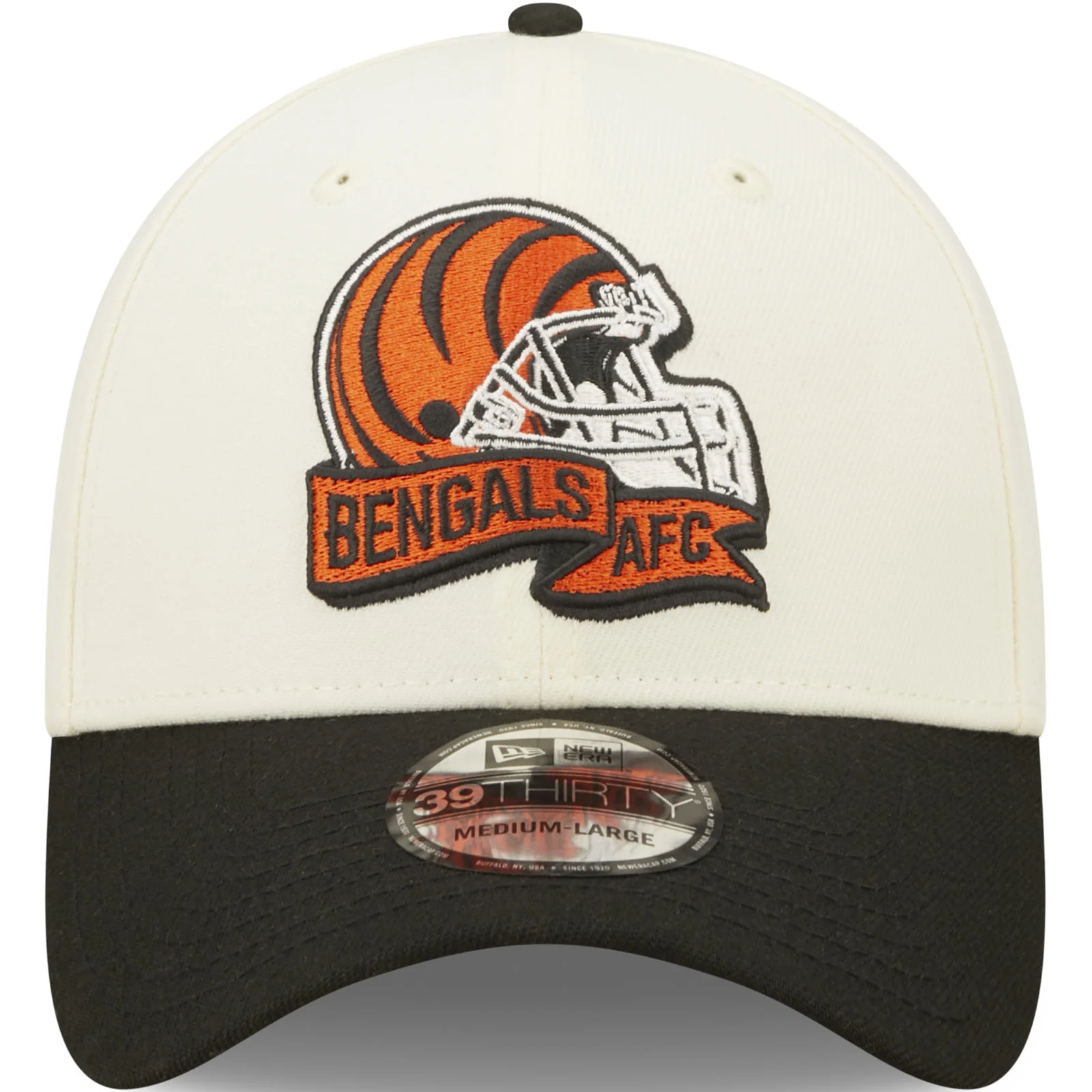 New Era Cincinnati Bengals NFL 39THIRTY Sideline 2022 Baseball Cap - White - Image 4