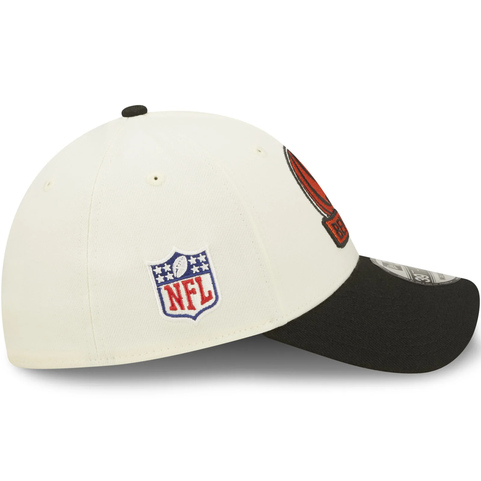New Era Cincinnati Bengals NFL 39THIRTY Sideline 2022 Baseball Cap - White - Image 6