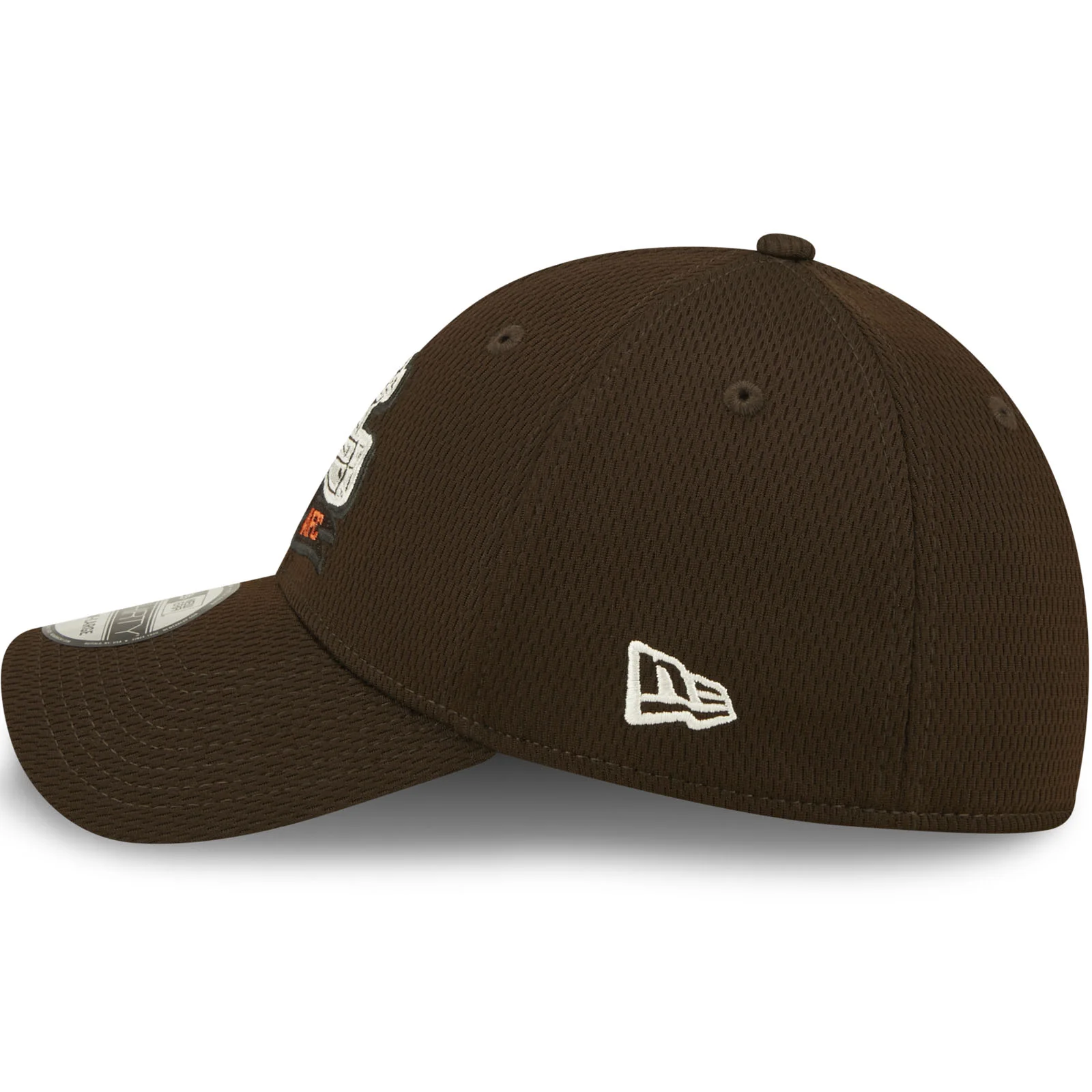 New Era Cleveland Browns NFL 39THIRTY Sideline Coach 2022 Baseball Cap Brown - Image 5
