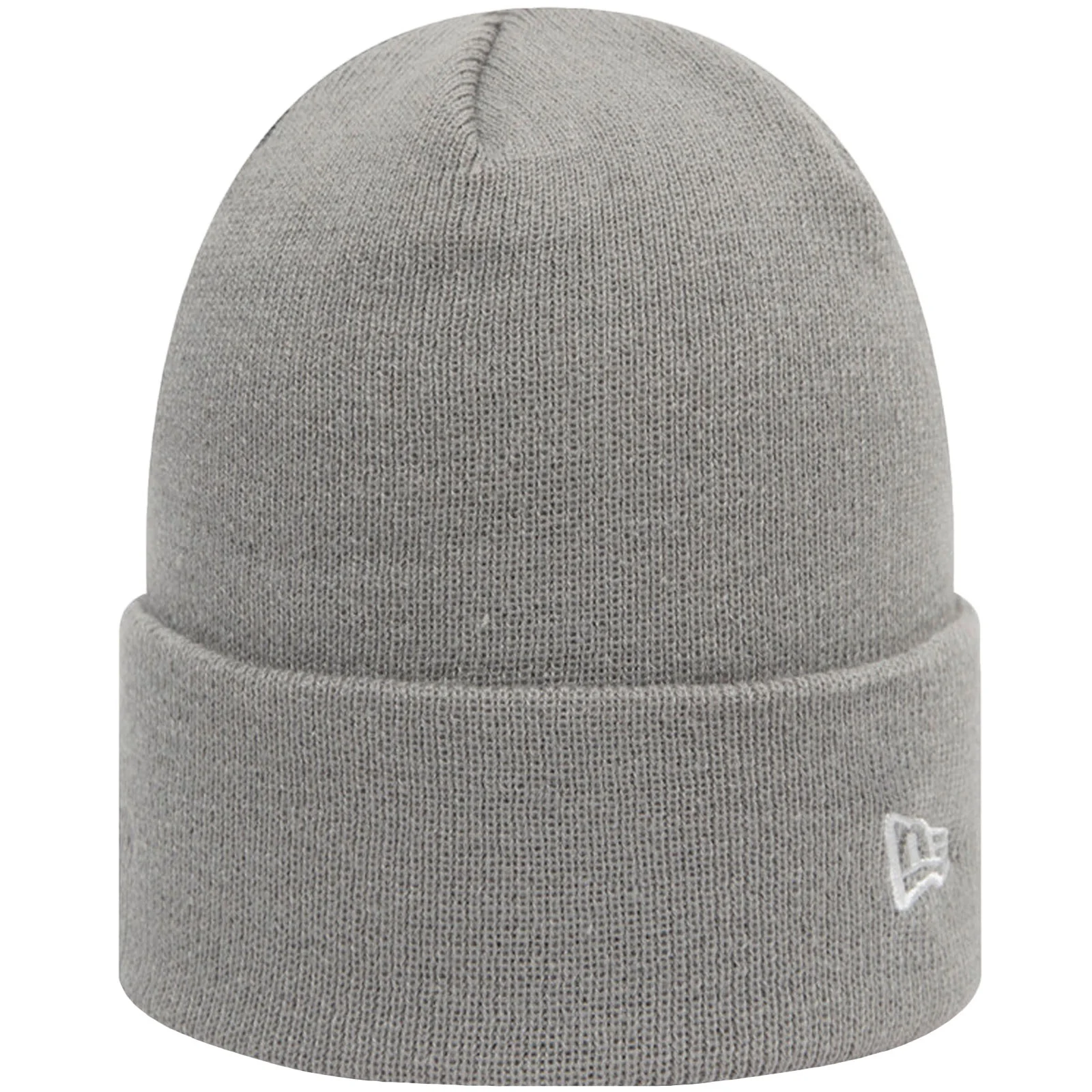 New Era Cuff Beanie Hat - Grey