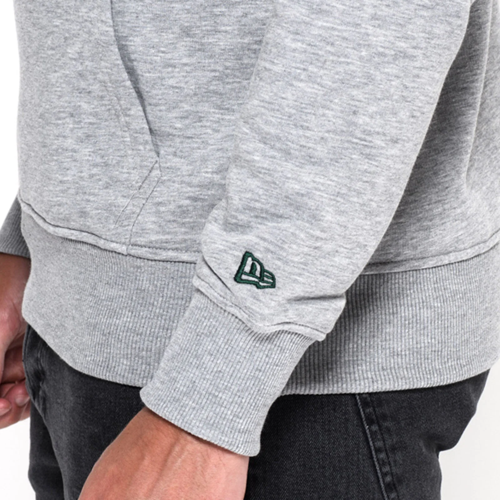 New Era Green Bay Packers Team NFL Hoodie - Grey - Image 4