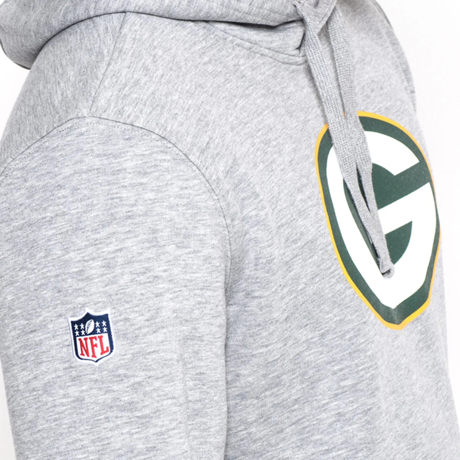 New Era Green Bay Packers Team NFL Hoodie - Grey - Image 5