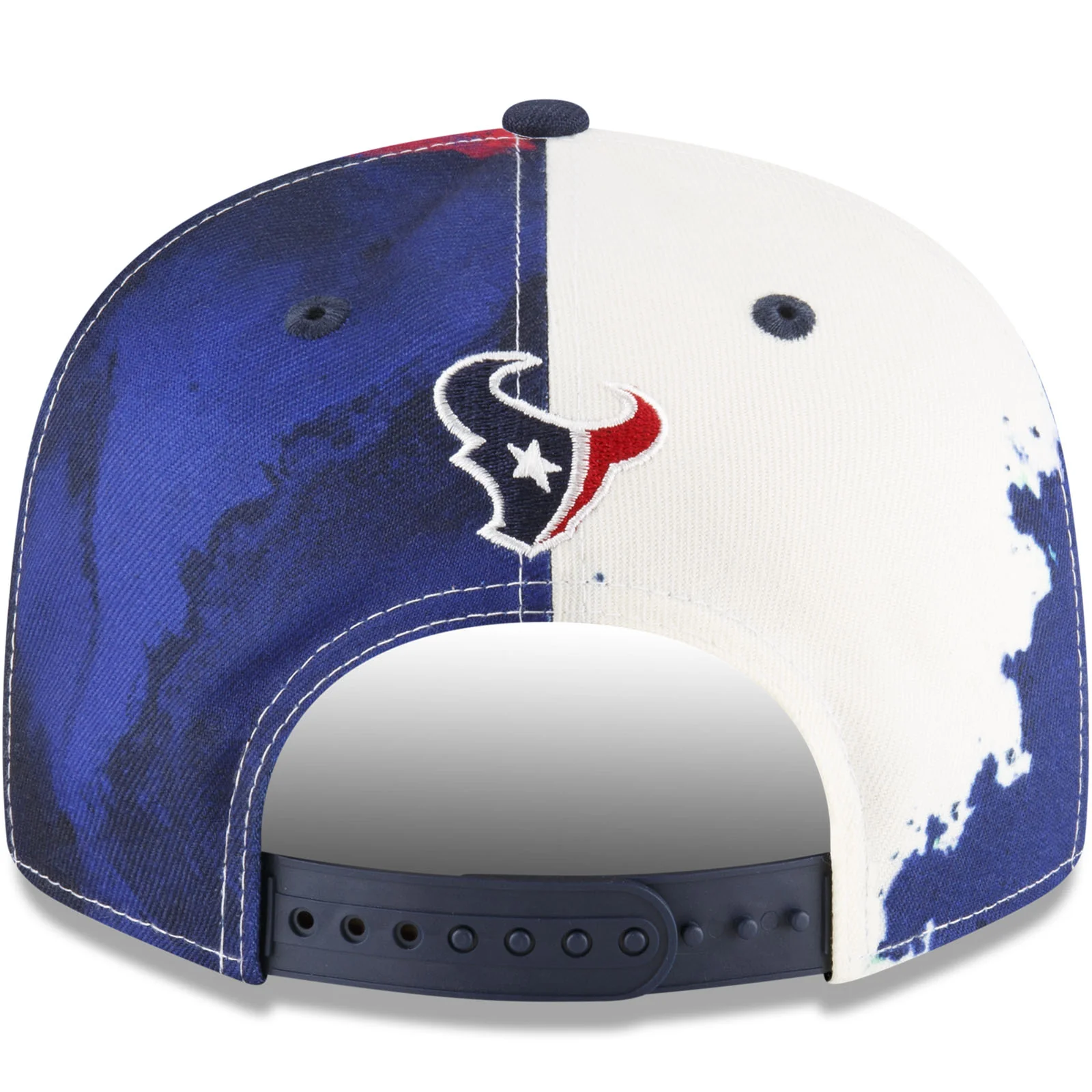 New Era Houston Texans NFL 2022 Sideline Ink 9FIFTY Baseball Cap - Blue - Image 2