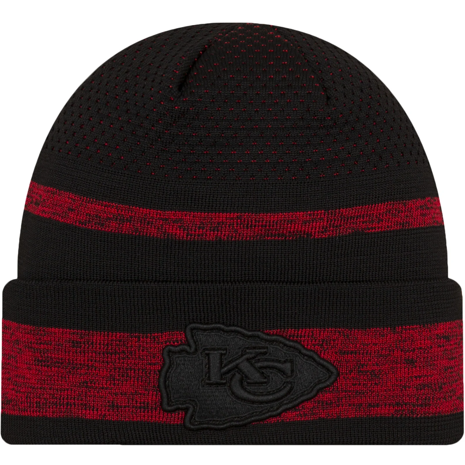 New Era Kansas City Chiefs NFL Sideline Tech 2021 Beanie - Black