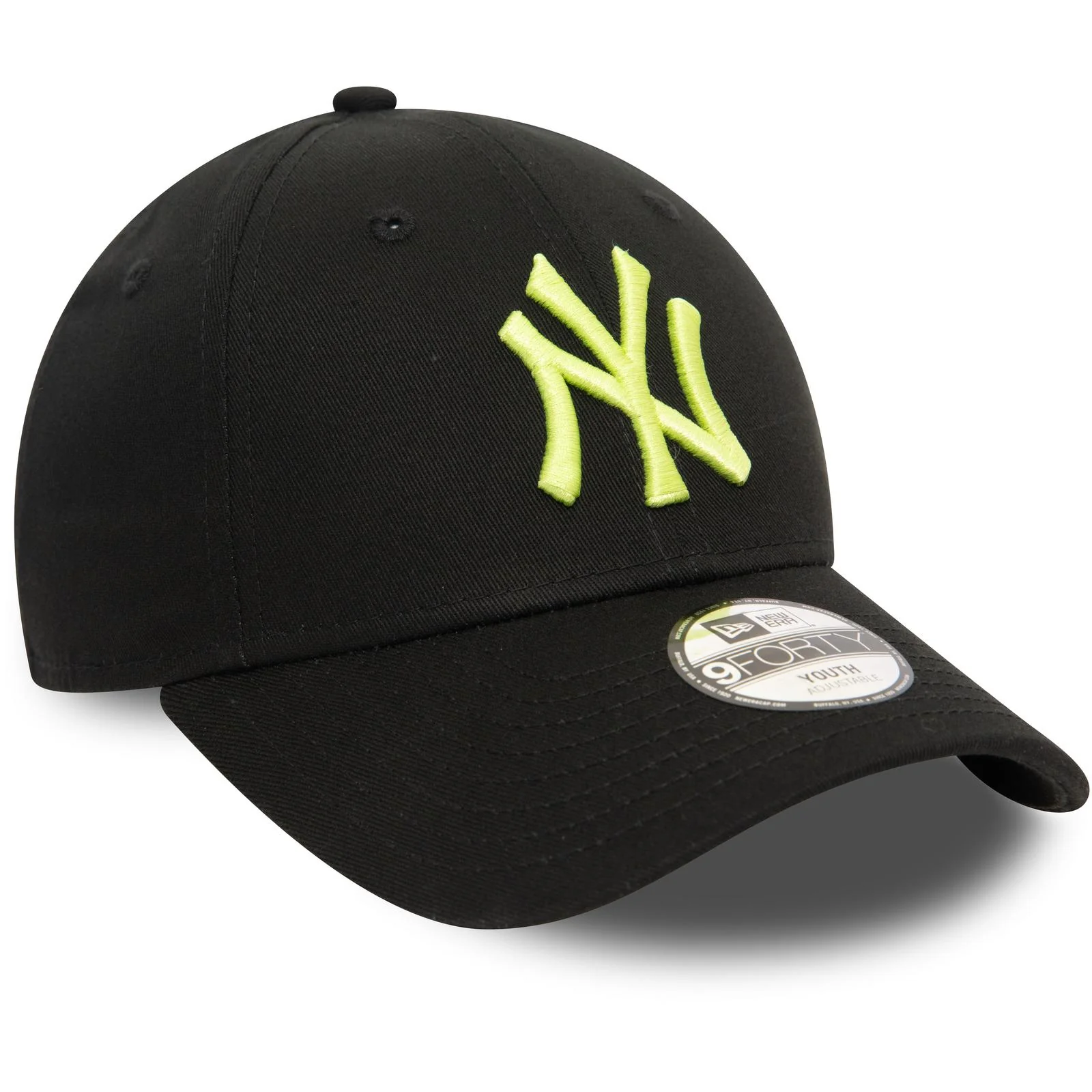 New Era Kids 9FORTY New York Yankees Baseball Cap - Black - Image 2
