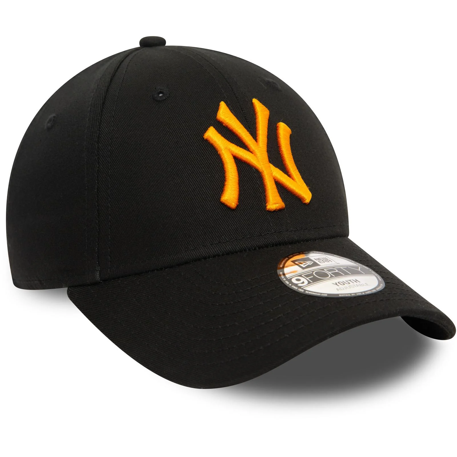 New Era Kids 9FORTY New York Yankees Baseball Cap - Black - Image 2