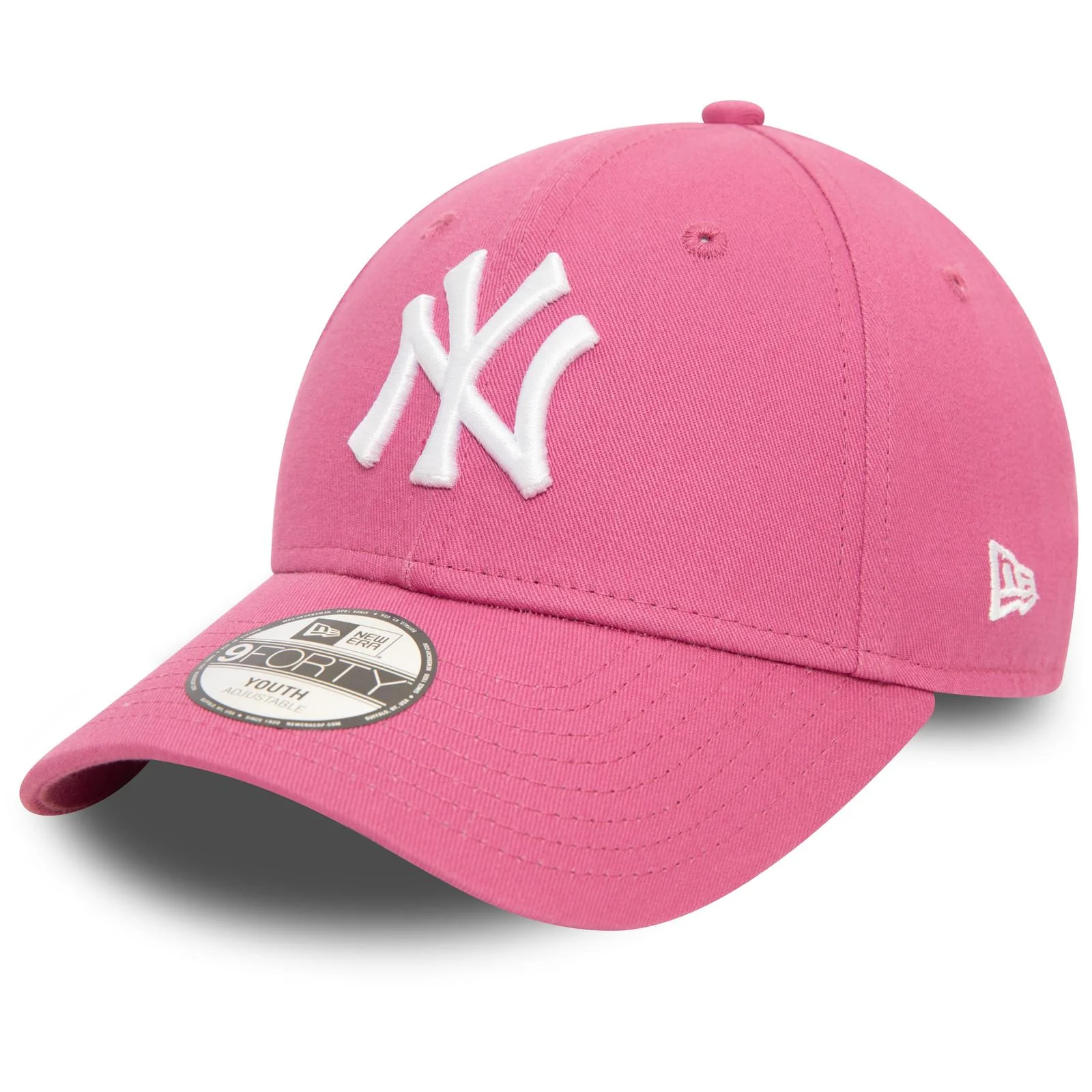 New Era Kids 9FORTY New York Yankees Baseball Cap - Pink - Image 5