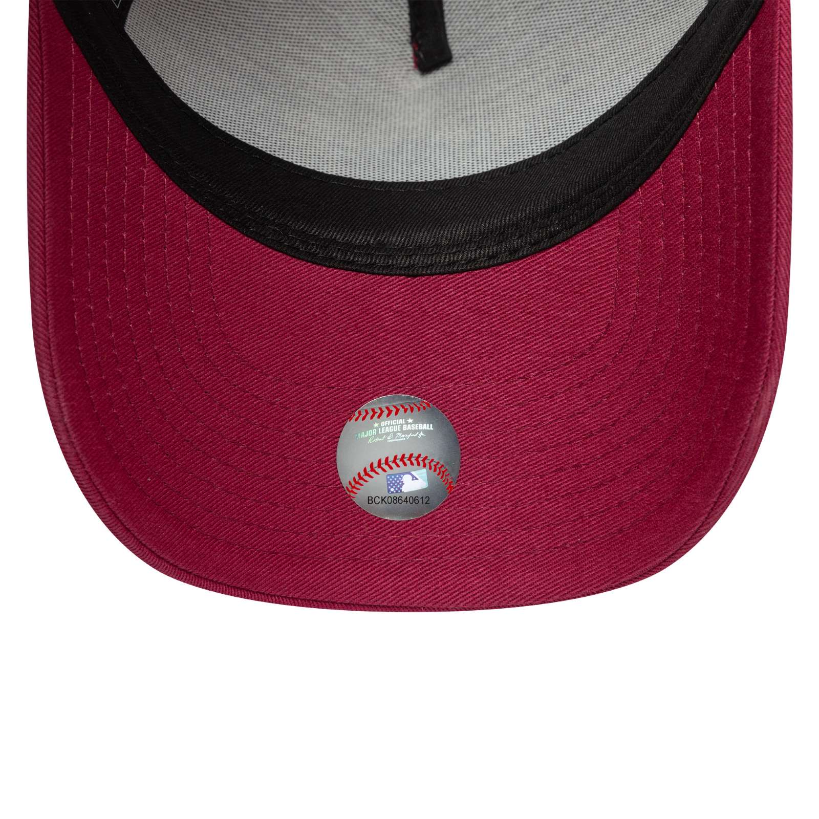 New Era Kids Los Angeles Dodgers 9FORTY League Essential Trucker Cap - Dark Red - YTH - Image 5
