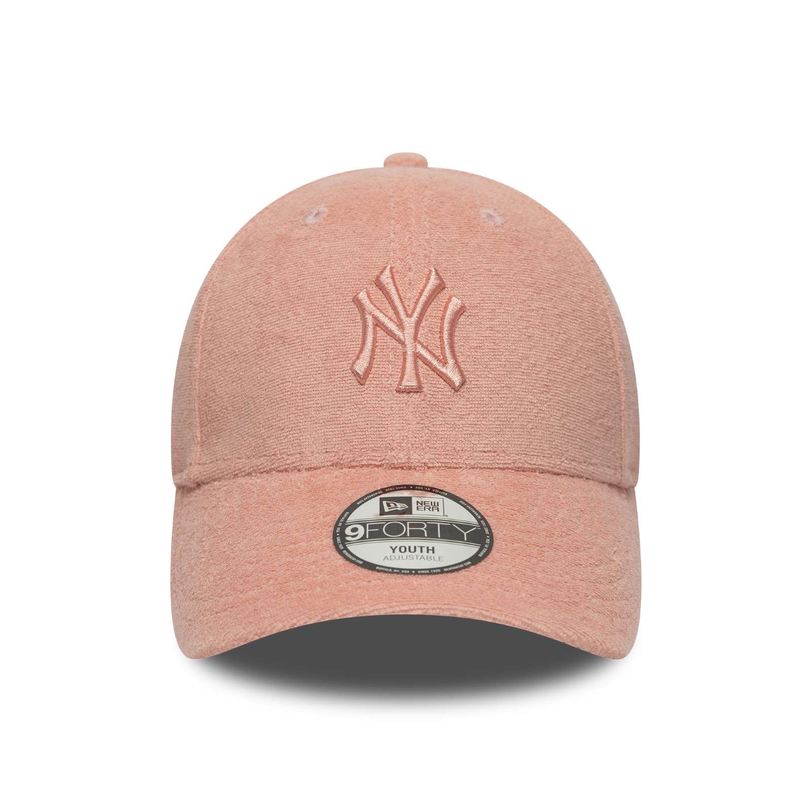 New Era Kids New York Yankees 9FORTY Towelling Baseball Cap - Image 2