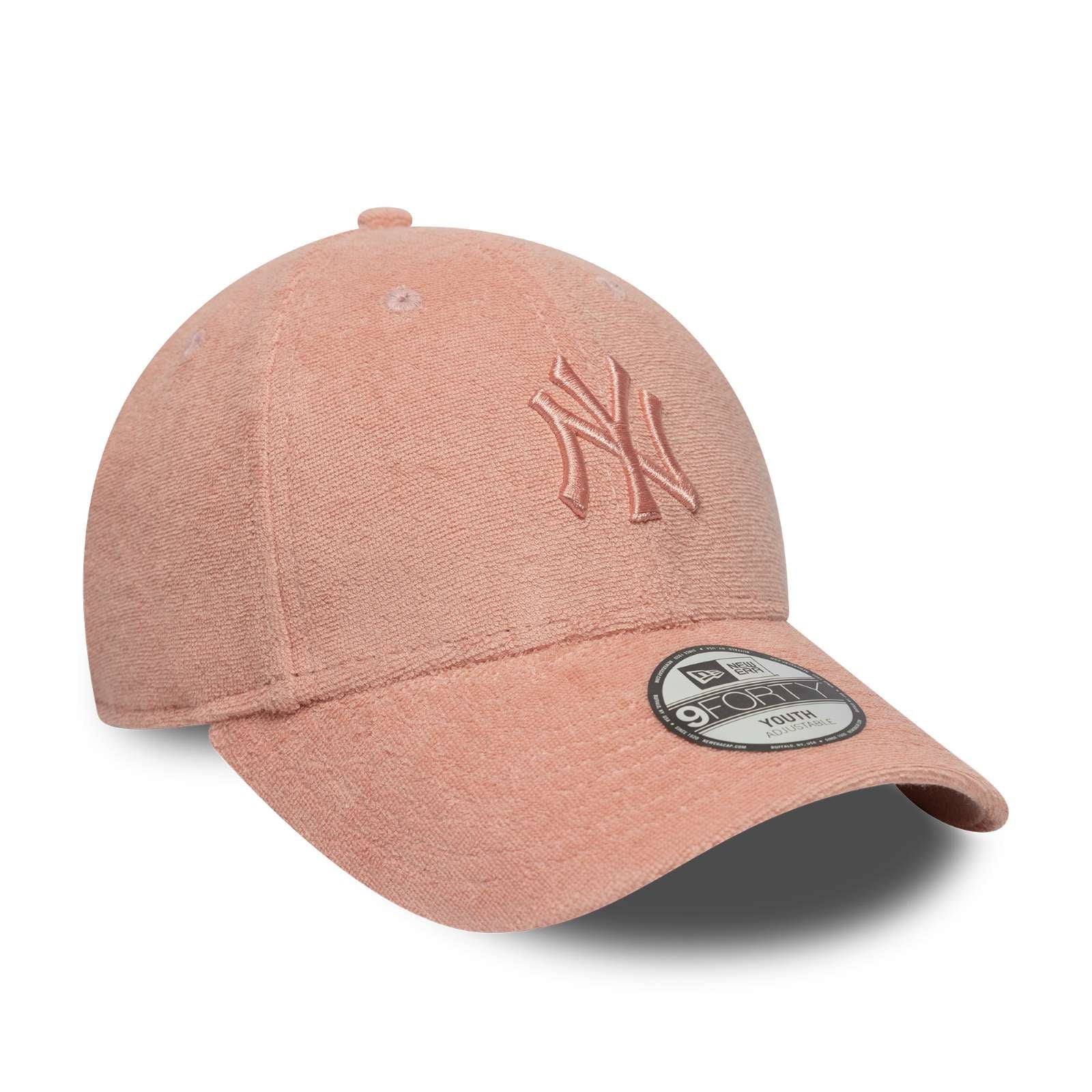 New Era Kids New York Yankees 9FORTY Towelling Baseball Cap - Image 3