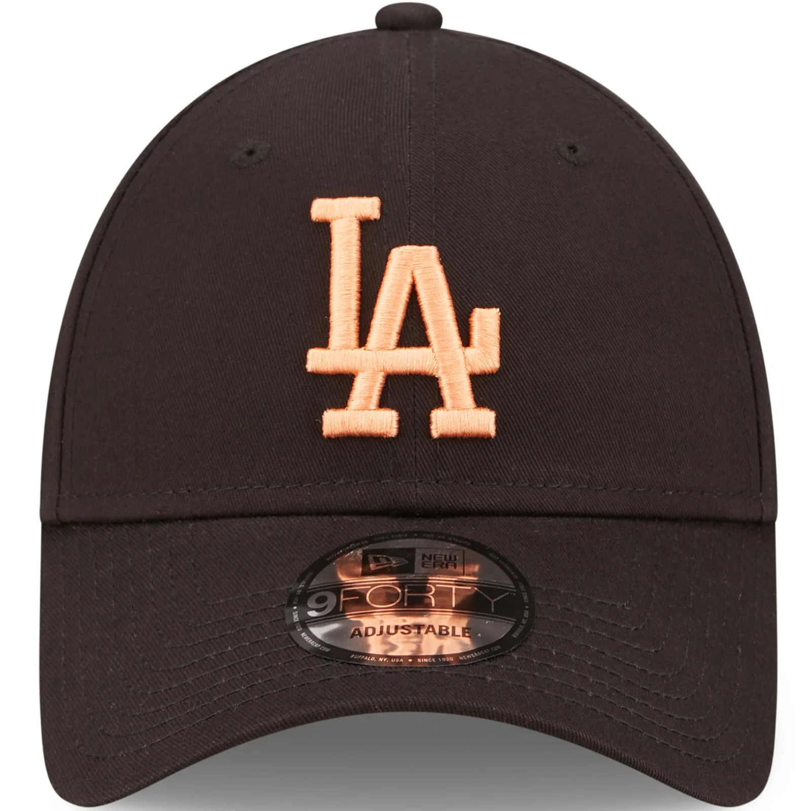 New Era LA Dodgers League Essential 9FORTY Cap - Black - Image 4
