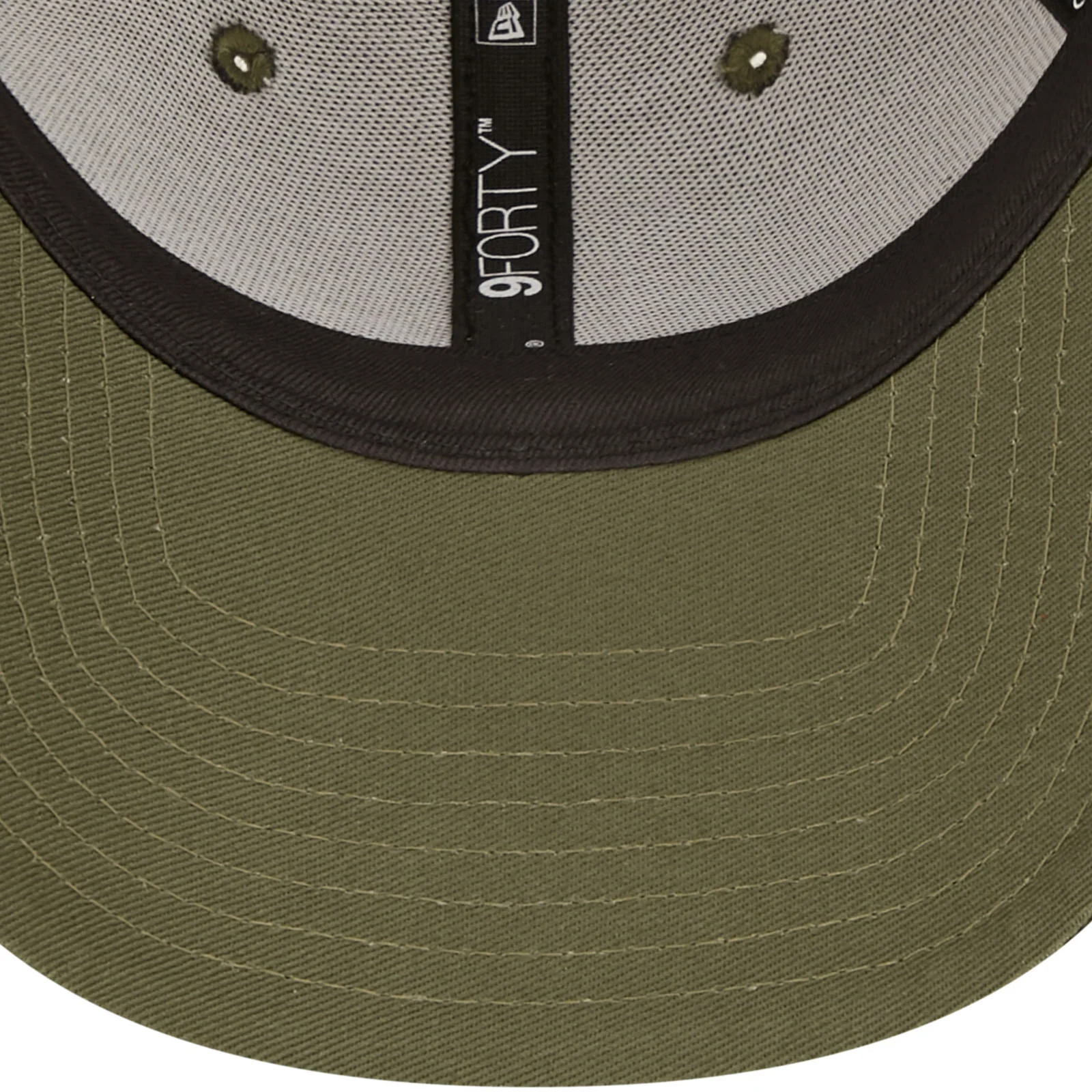 New Era LA Dodgers Painted 9FORTY Adjustable Strapback Cap - Green - Image 5