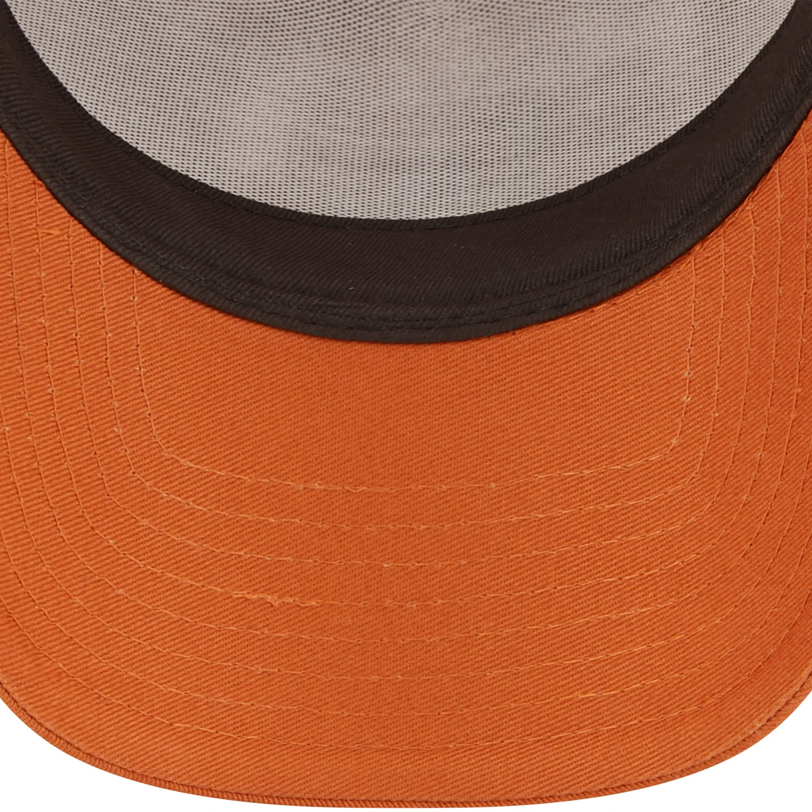New Era LA Dodgers Tonal Mesh A-Frame Snapback Trucker Cap - Orange - Image 5