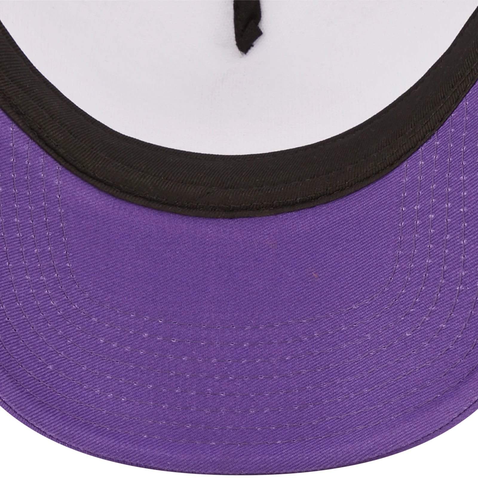 New Era LA Lakers Team Color Block A-Frame Snapback Trucker Cap - White - Image 5