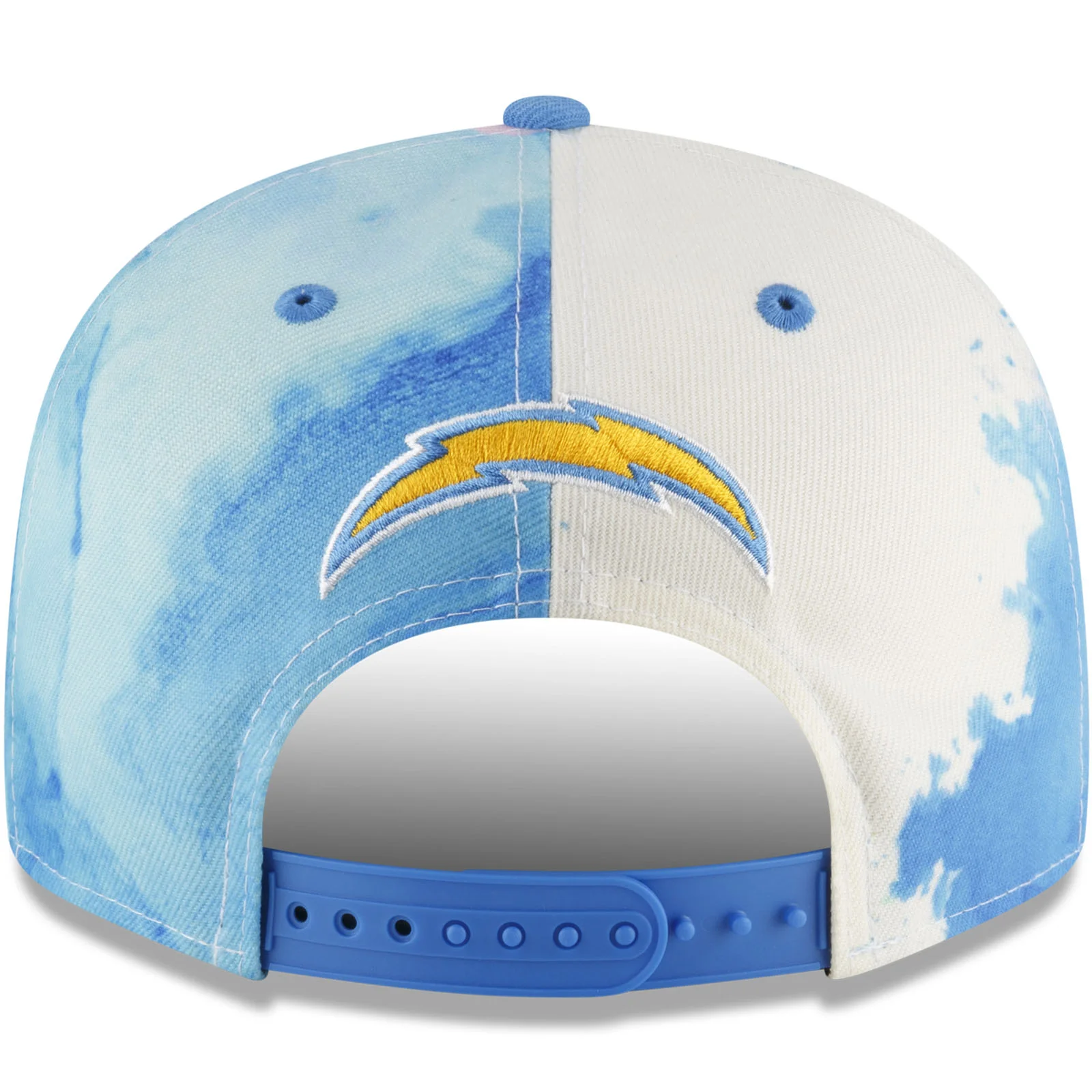 New Era Los Angeles Chargers NFL 2022 Sideline Ink 9FIFTY Baseball Cap - Blue - Image 2